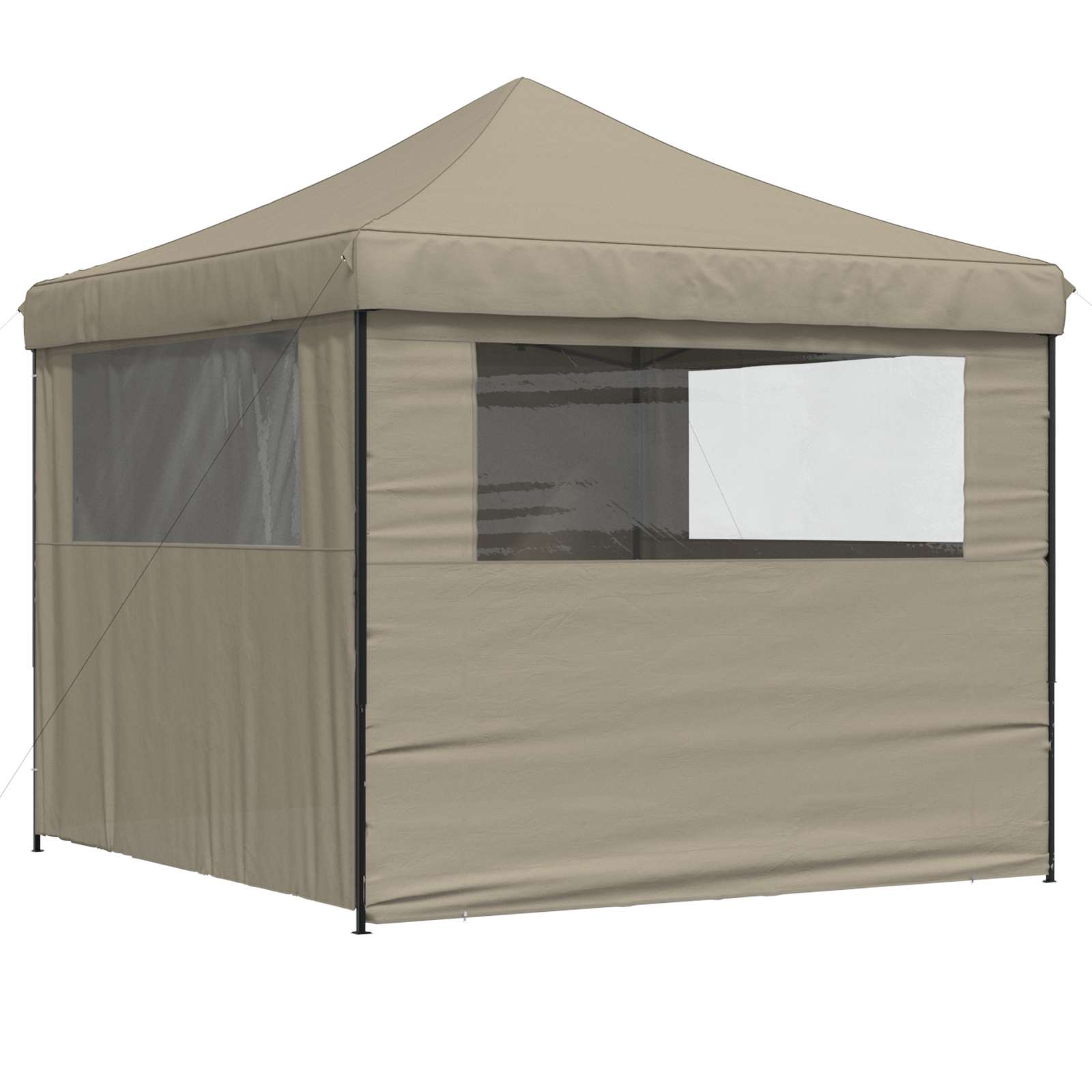 Šventės palapinė 292 x 292 x 315 cm Taupe Oksfordo audinys Šventės palapinė 292 x 292 x 315 cm Taupe Oksfordo audinys - Image 8