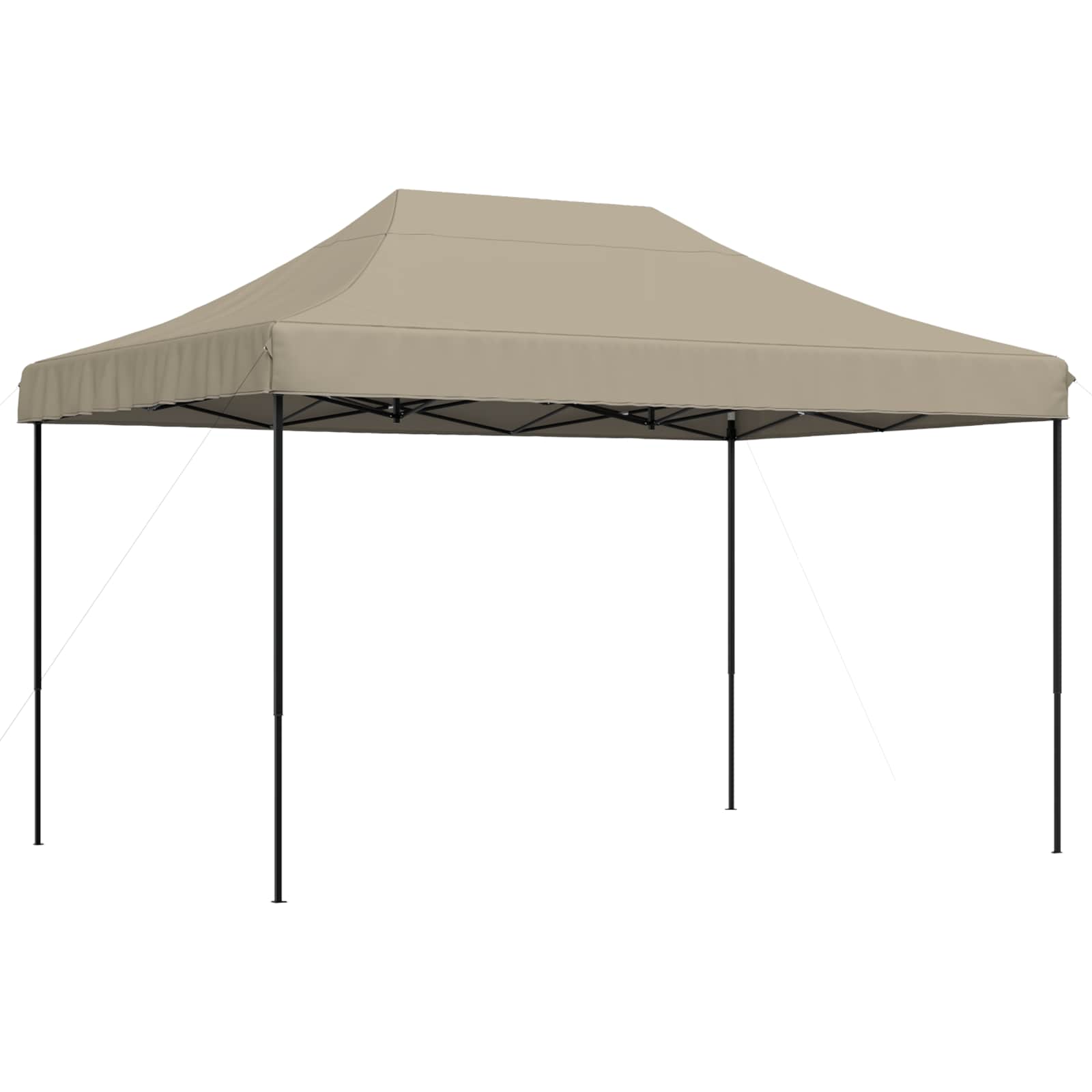 Šventės palapinė 279 x 410 x 315 cm Taupe Oksfordo audinys Šventės palapinė 279 x 410 x 315 cm Taupe Oksfordo audinys - Image 3