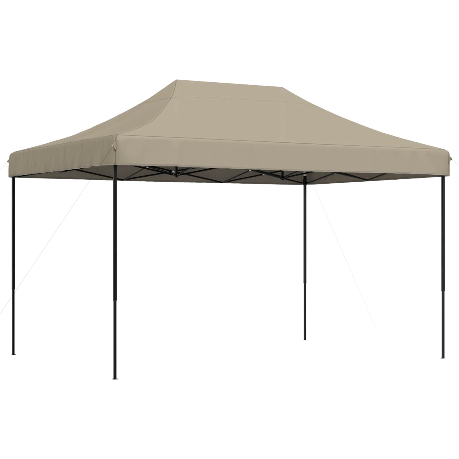 Šventės palapinė 279 x 410 x 315 cm Taupe Oksfordo audinys Šventės palapinė 279 x 410 x 315 cm Taupe Oksfordo audinys - Image 7