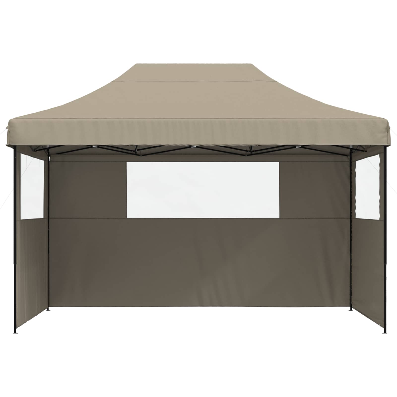 Šventės palapinė 279 x 410 x 315 cm Taupe Oksfordo audinys Šventės palapinė 279 x 410 x 315 cm Taupe Oksfordo audinys - Image 4
