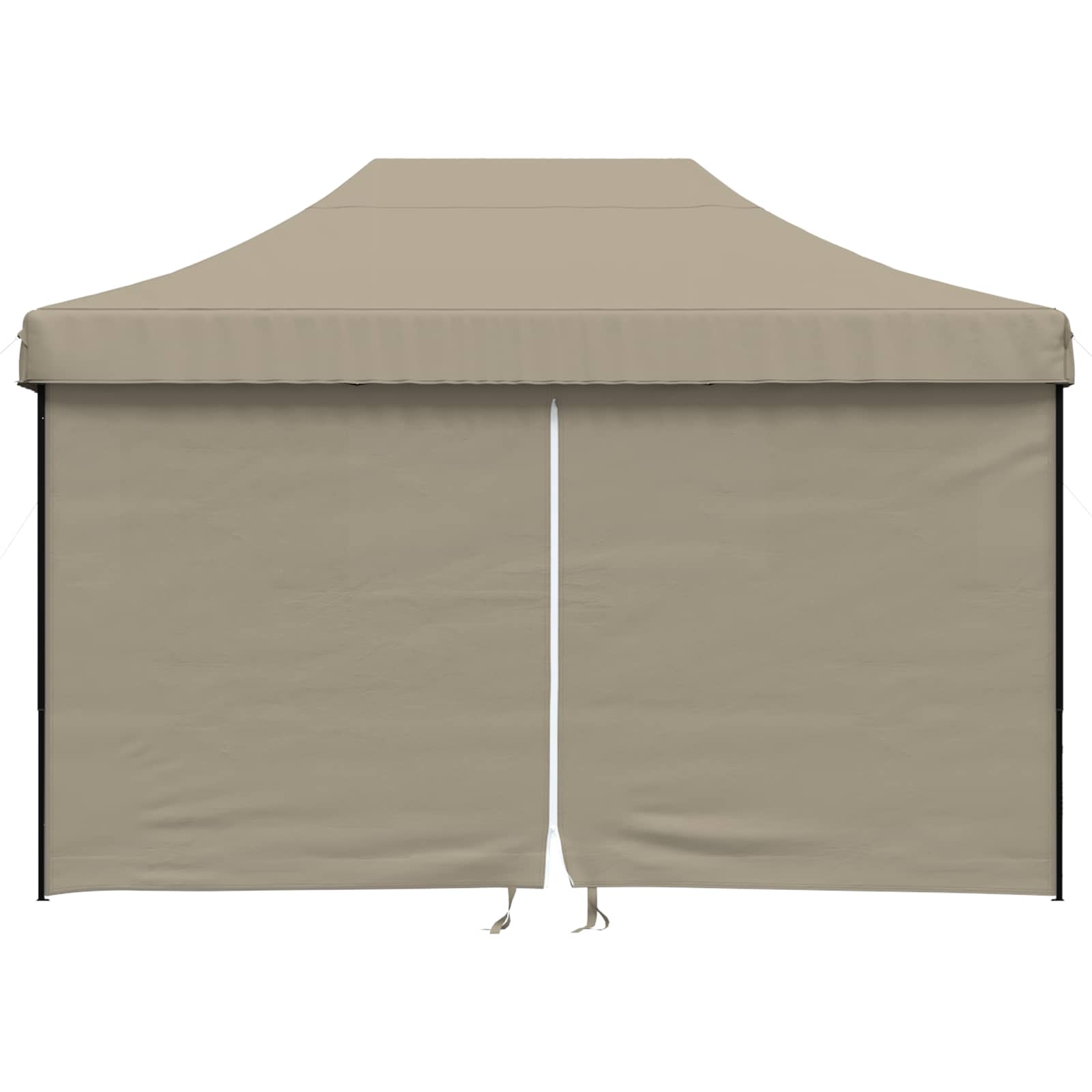 Šventės palapinė 279 x 410 x 315 cm Taupe Oksfordo audinys Šventės palapinė 279 x 410 x 315 cm Taupe Oksfordo audinys - Image 5