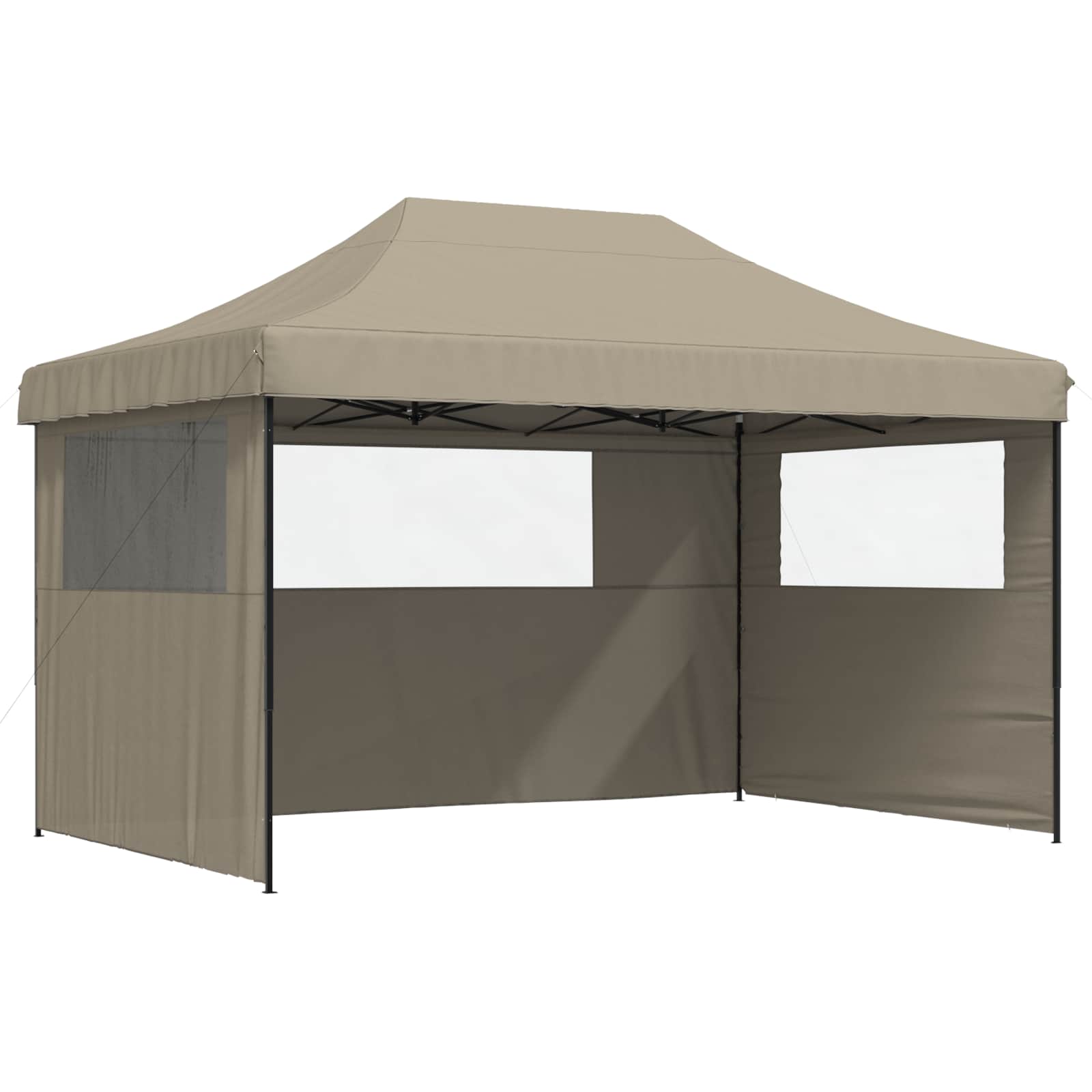 Šventės palapinė 292 x 440 x 315 cm Taupe Oksfordo audinys Šventės palapinė 292 x 440 x 315 cm Taupe Oksfordo audinys - Image 3