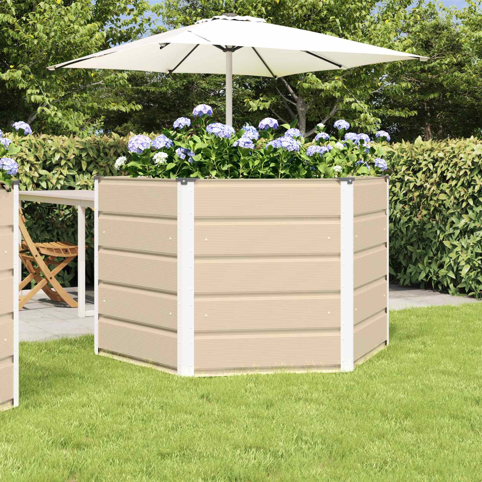Lovelis Ivory 129 x 129 x75 cm Plienas Lovelis Ivory 129 x 129 x75 cm Plienas - Image 2