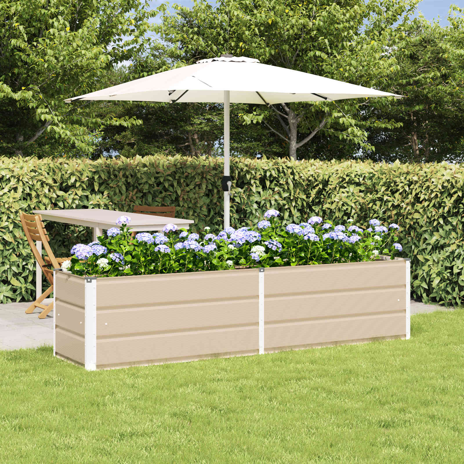 Lovelis Ivory 195 x 50 x 45 cm Cinkuota plienas Lovelis Ivory 195 x 50 x 45 cm Cinkuota plienas - Image 2