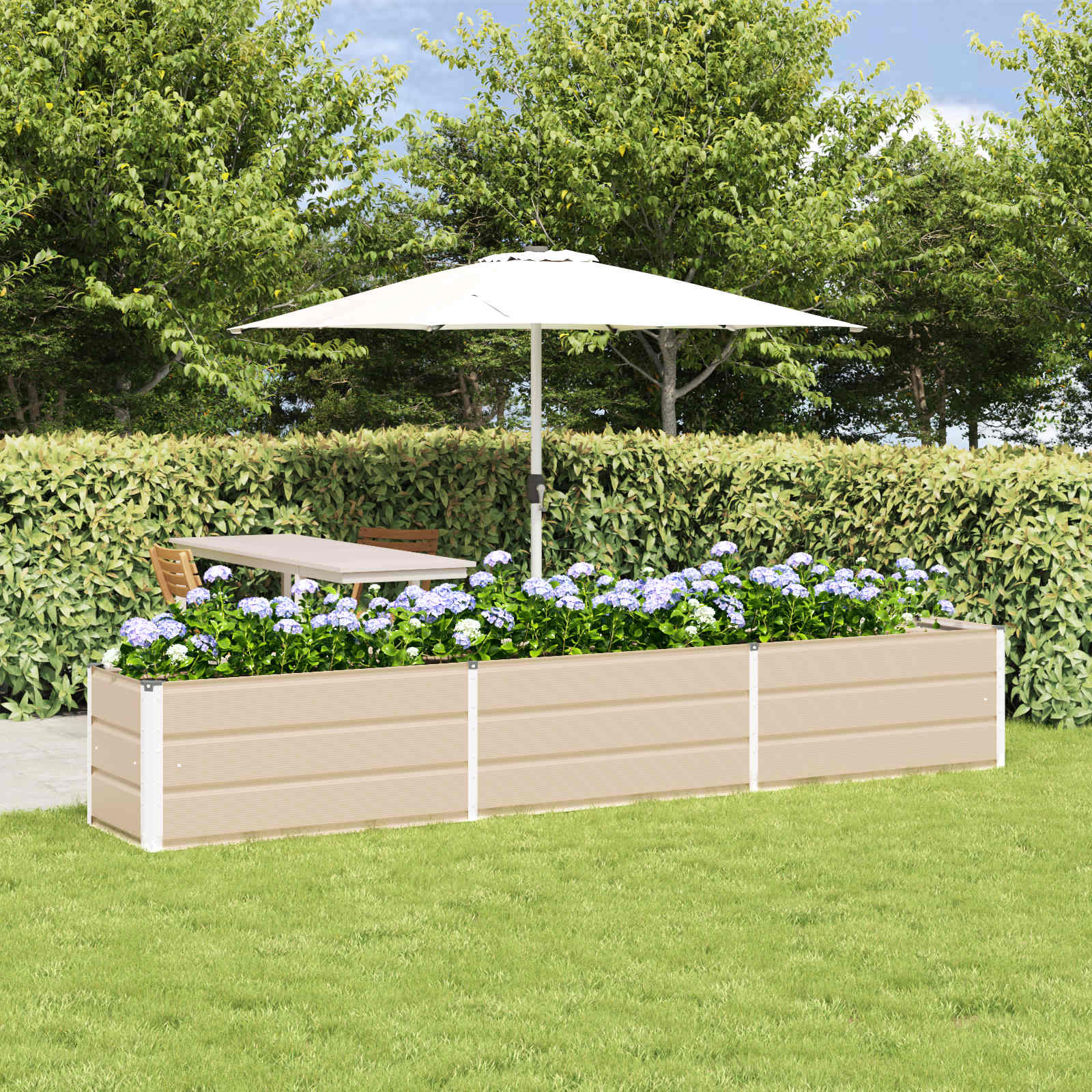 Lovelis Ivory 290 x 50 x 45 cm Cinkuota plienas Lovelis Ivory 290 x 50 x 45 cm Cinkuota plienas - Image 2
