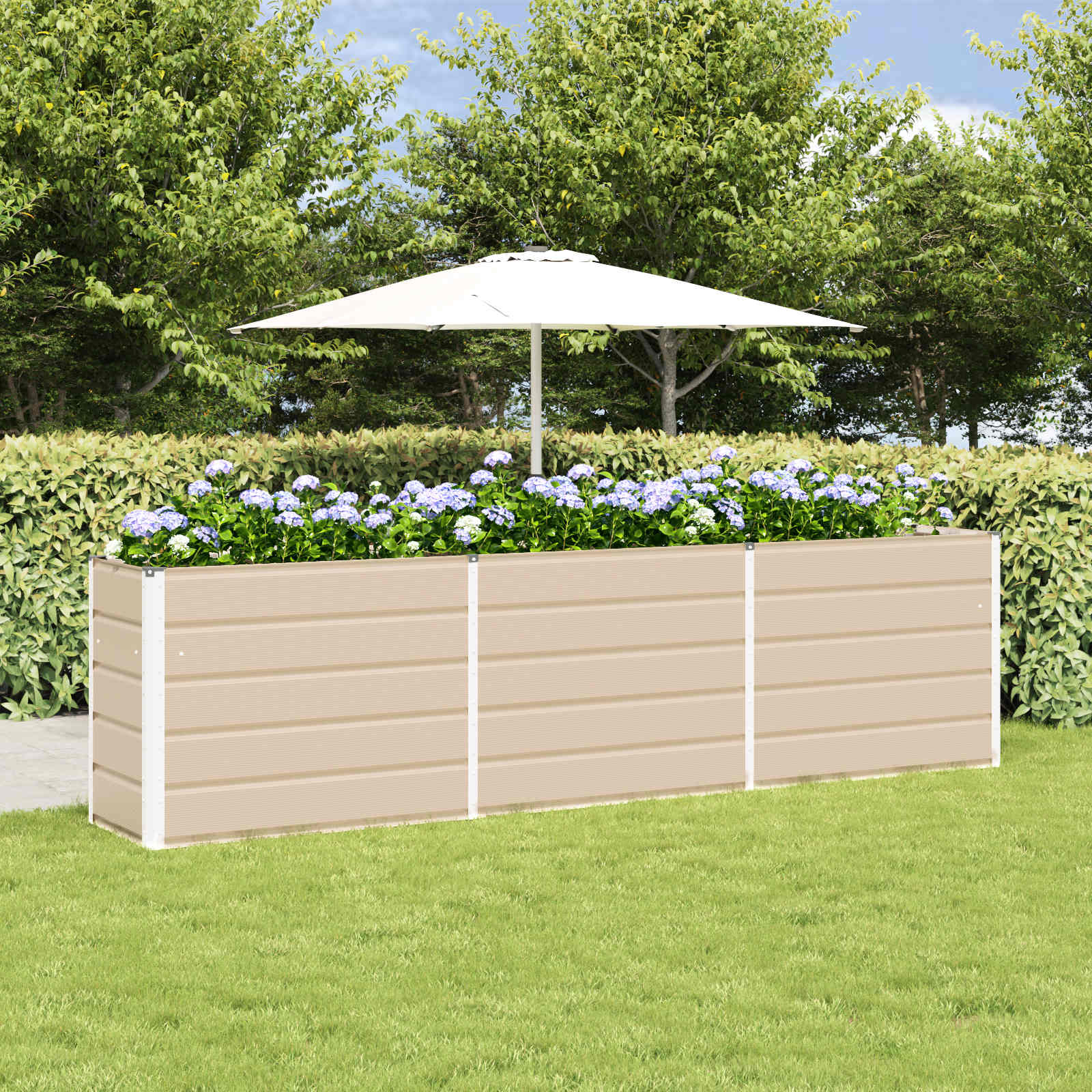 Lovelis Ivory 290 x 50 x 75 cm Cinkuota plienas Lovelis Ivory 290 x 50 x 75 cm Cinkuota plienas - Image 2