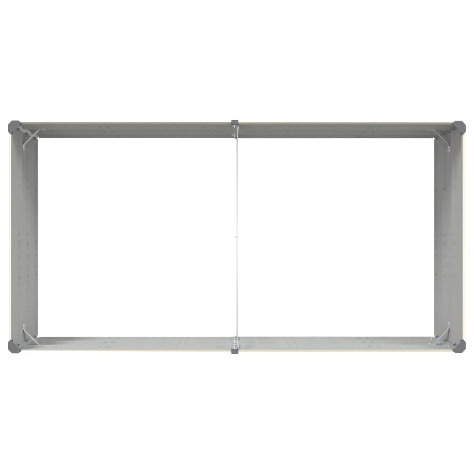 Lovelis Ivory 195 x 100 x 45 cm Galvanizuotas plienas Lovelis Ivory 195 x 100 x 45 cm Galvanizuotas plienas - Image 8
