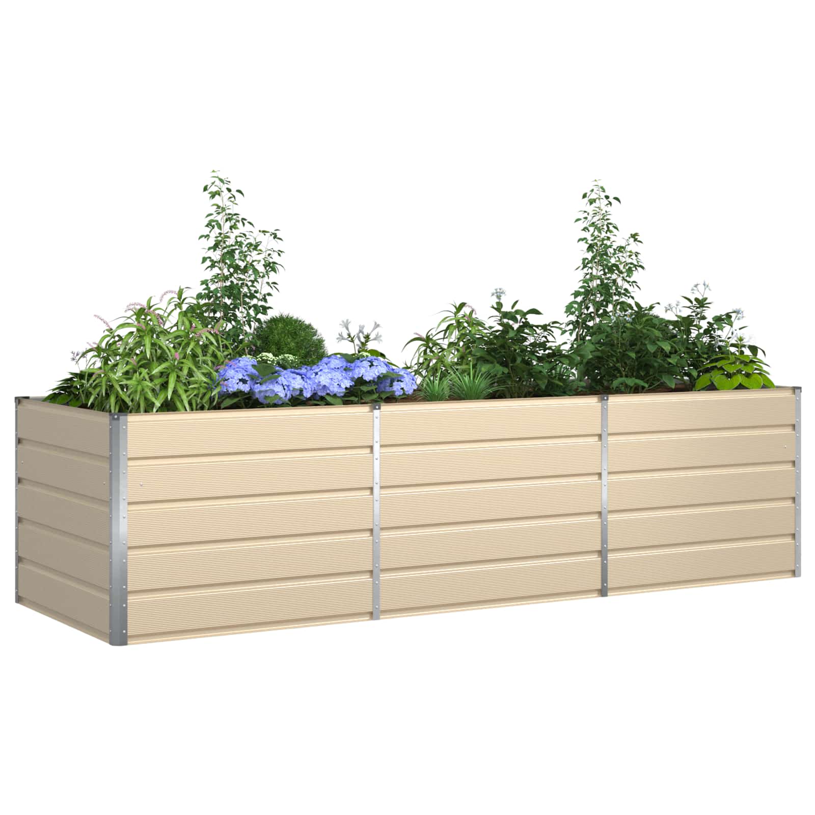 Lovelis Ivory 290 x 100 x 75 cm Galvanizuotas plienas Lovelis Ivory 290 x 100 x 75 cm Galvanizuotas plienas - Image 4