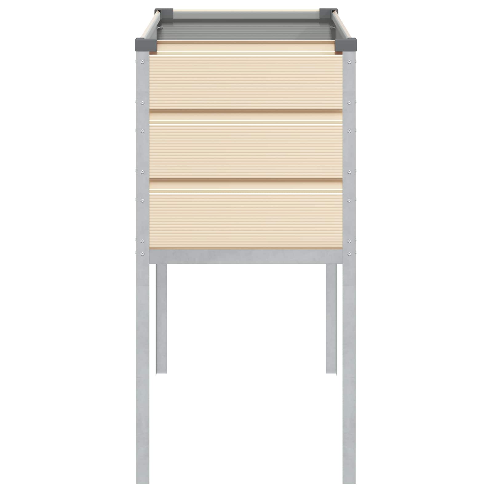 Lovelis Ivory 100 x 45 x 90 cm Cinkuota plienas Lovelis Ivory 100 x 45 x 90 cm Cinkuota plienas - Image 6