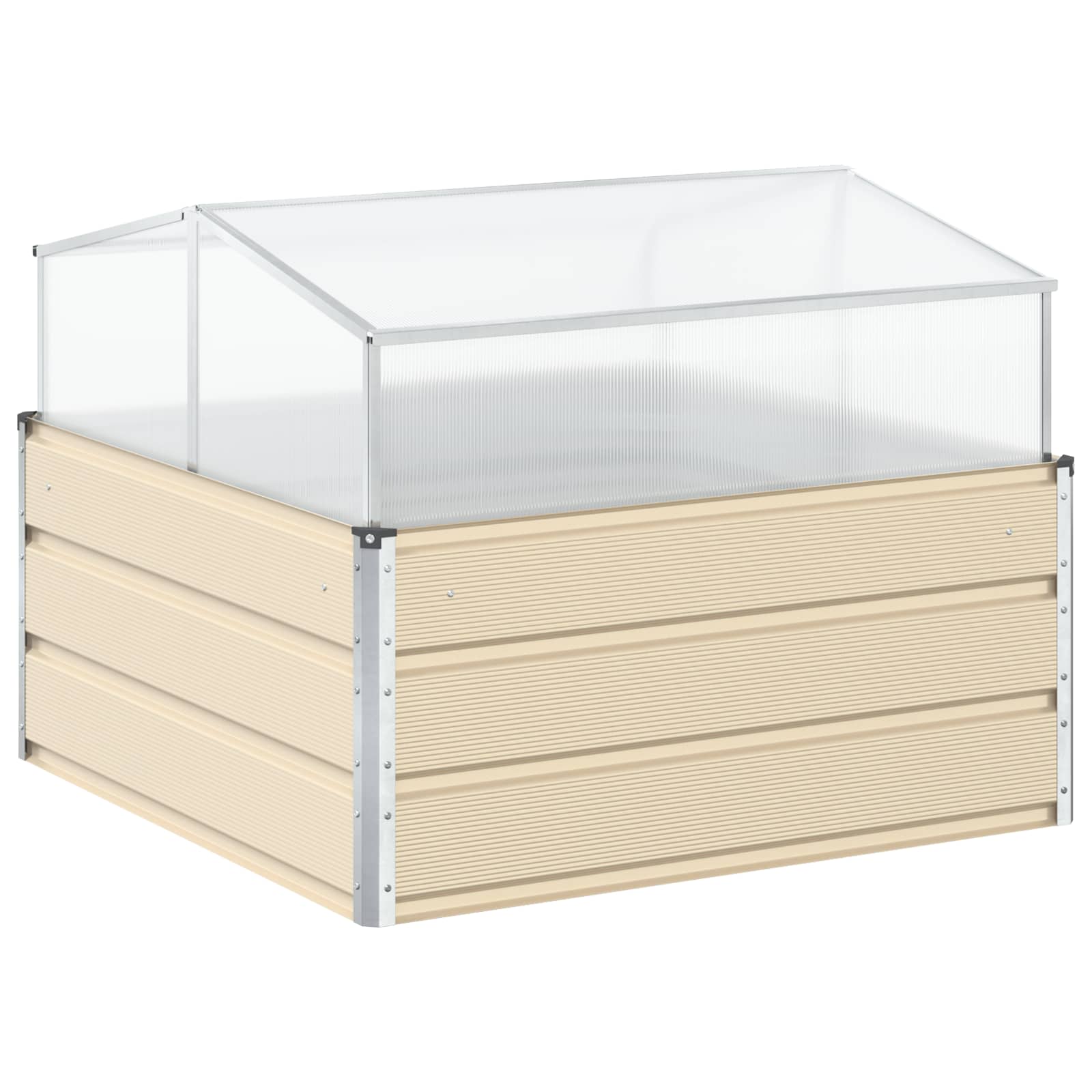 Lovelis Ivory 100 x 100 x 77 cm Galvanizuotas plienas Lovelis Ivory 100 x 100 x 77 cm Galvanizuotas plienas - Image 7