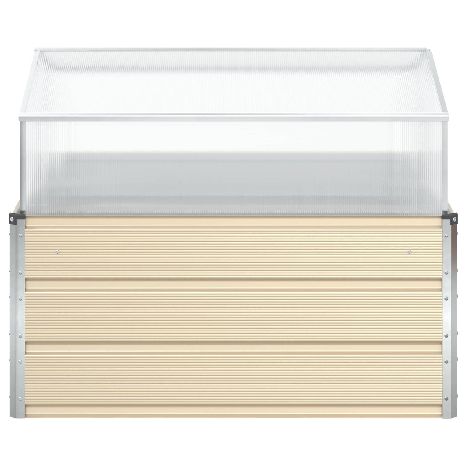 Lovelis Ivory 100 x 100 x 77 cm Galvanizuotas plienas Lovelis Ivory 100 x 100 x 77 cm Galvanizuotas plienas - Image 5