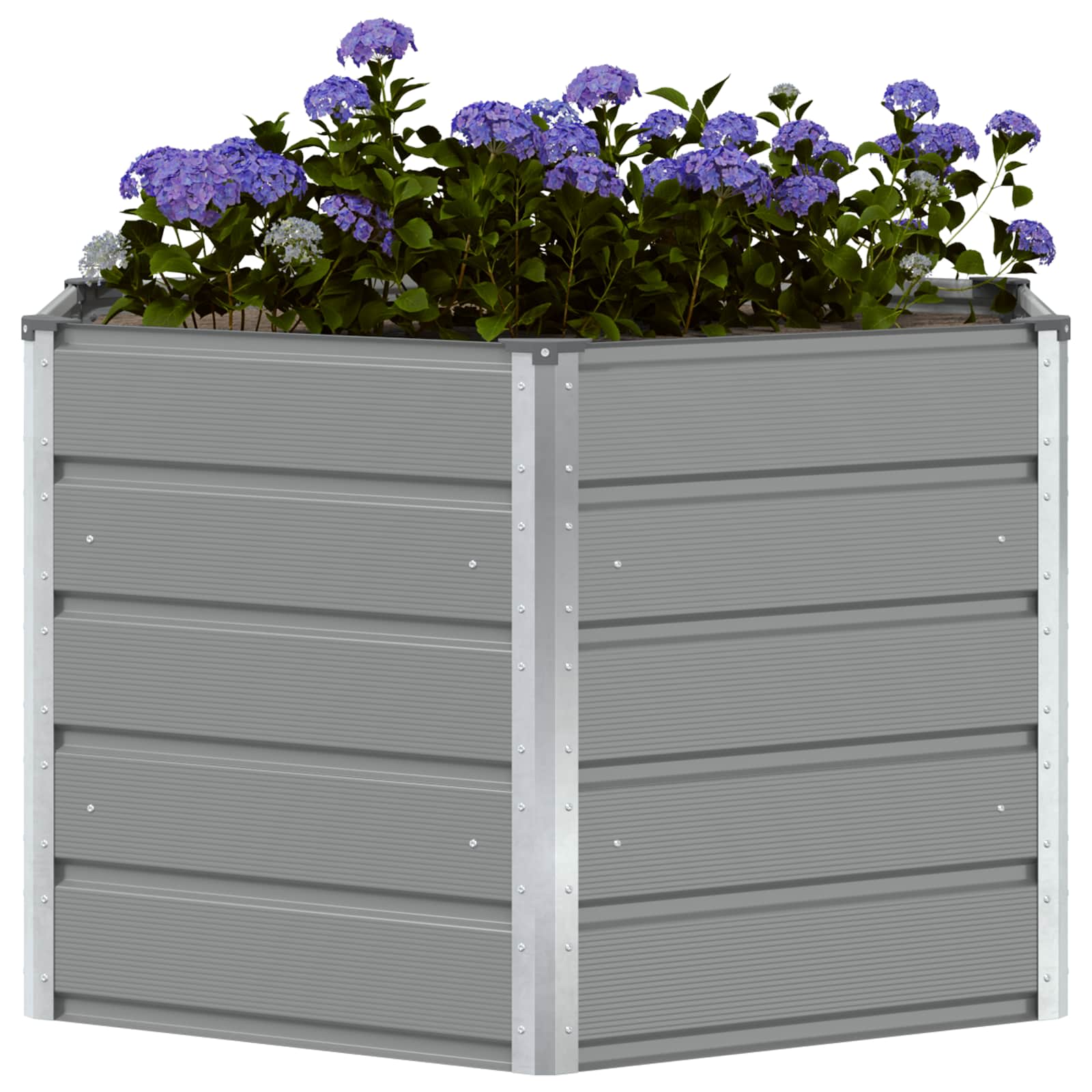 Lovelis Šviesiai pilka 129 x 129 x75 cm Plienas Lovelis Šviesiai pilka 129 x 129 x75 cm Plienas - Image 4