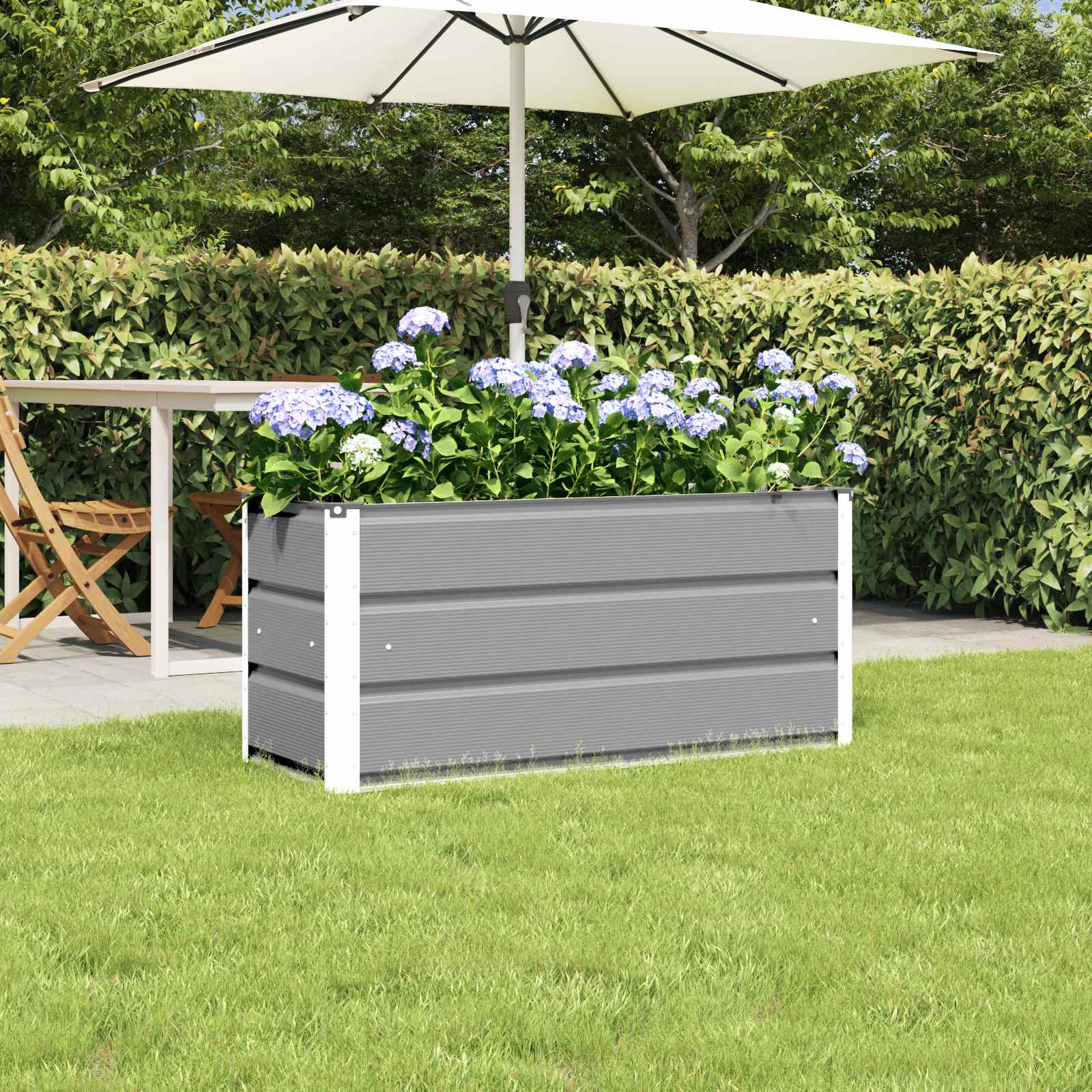 Lovelis Šviesiai pilka 100 x 40 x 45 cm Plienas Lovelis Šviesiai pilka 100 x 40 x 45 cm Plienas - Image 2