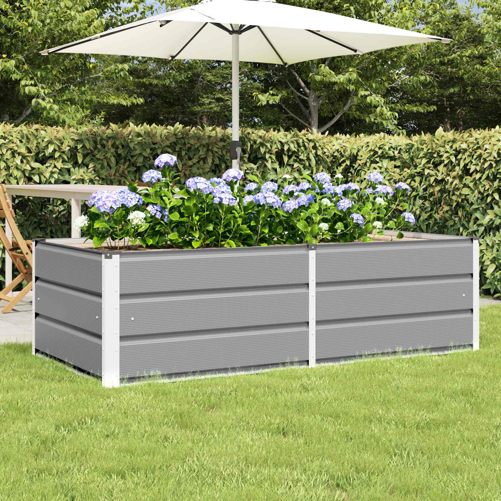 Lovelis Šviesiai pilka 160 x 80 x 45 cm Plienas Lovelis Šviesiai pilka 160 x 80 x 45 cm Plienas - Image 2