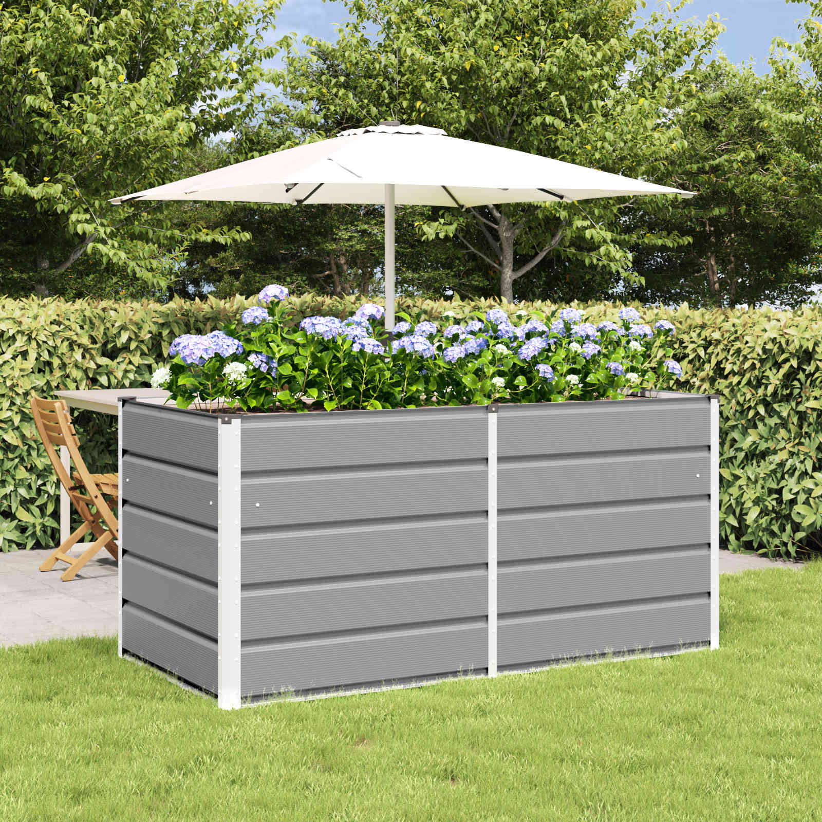 Lovelis Šviesiai pilka 160 x 80 x 75 cm Plienas Lovelis Šviesiai pilka 160 x 80 x 75 cm Plienas - Image 2