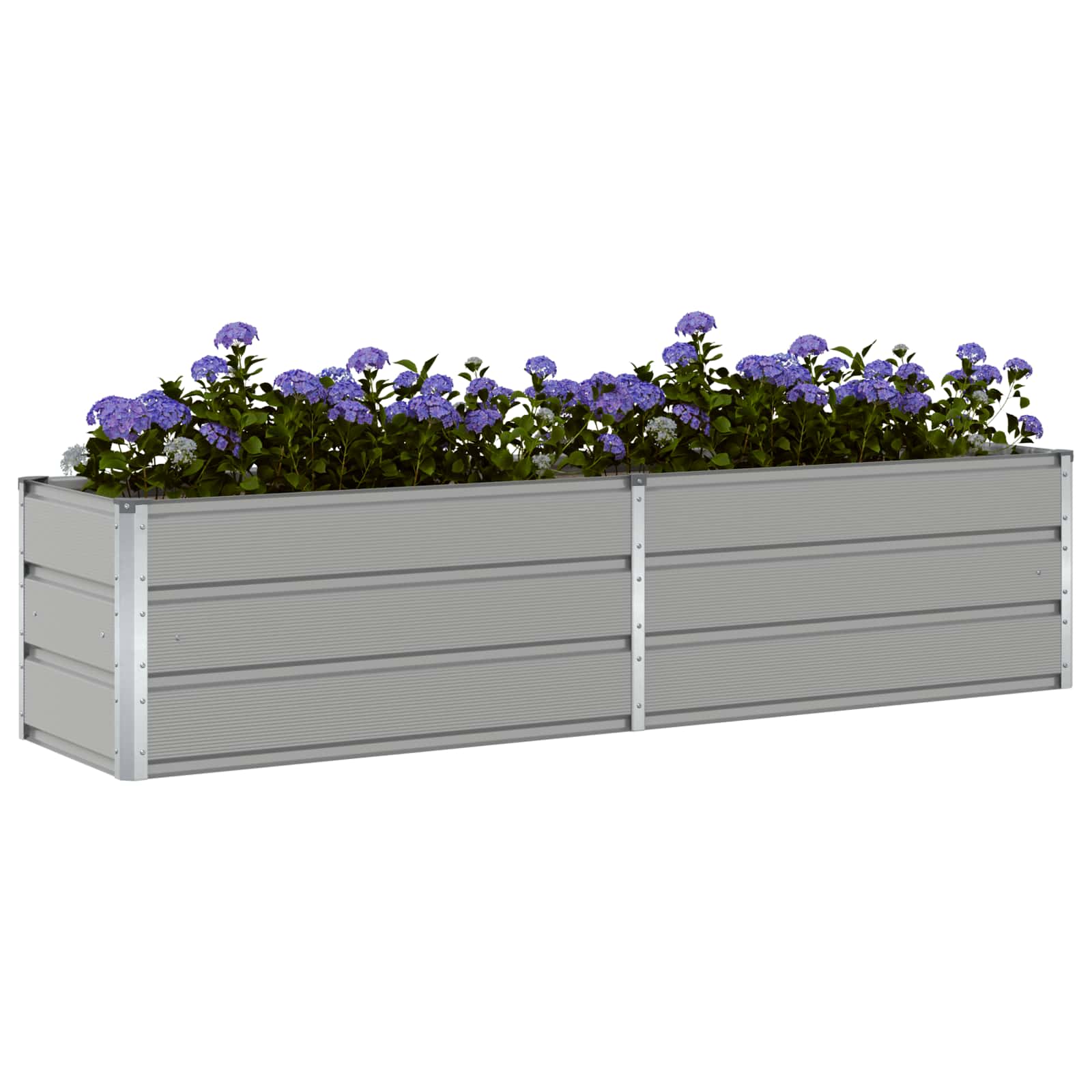 Lovelis Šviesiai pilka 195 x 50 x 45 cm Cinkuota plienas Lovelis Šviesiai pilka 195 x 50 x 45 cm Cinkuota plienas - Image 4