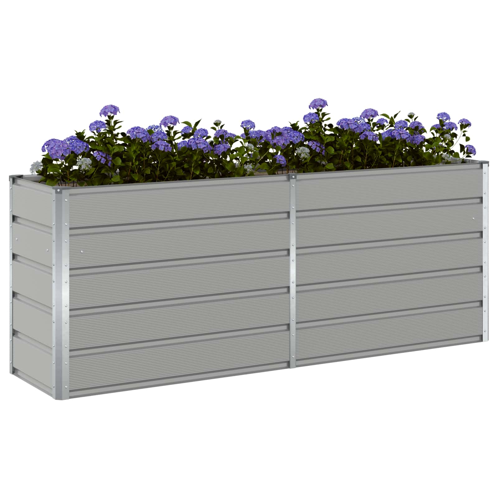 Lovelis Šviesiai pilka 195 x 50 x 75 cm Cinkuota plienas Lovelis Šviesiai pilka 195 x 50 x 75 cm Cinkuota plienas - Image 4