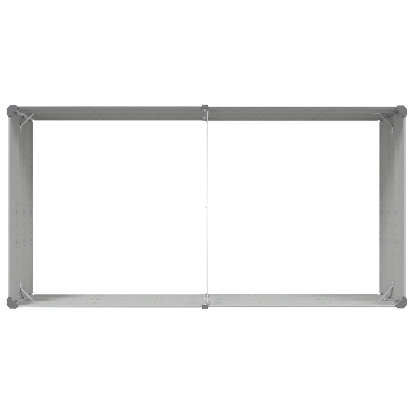 Lovelis Šviesiai pilka 195 x 100 x 45 cm Galvanizuotas plienas Lovelis Šviesiai pilka 195 x 100 x 45 cm Galvanizuotas plienas - Image 8