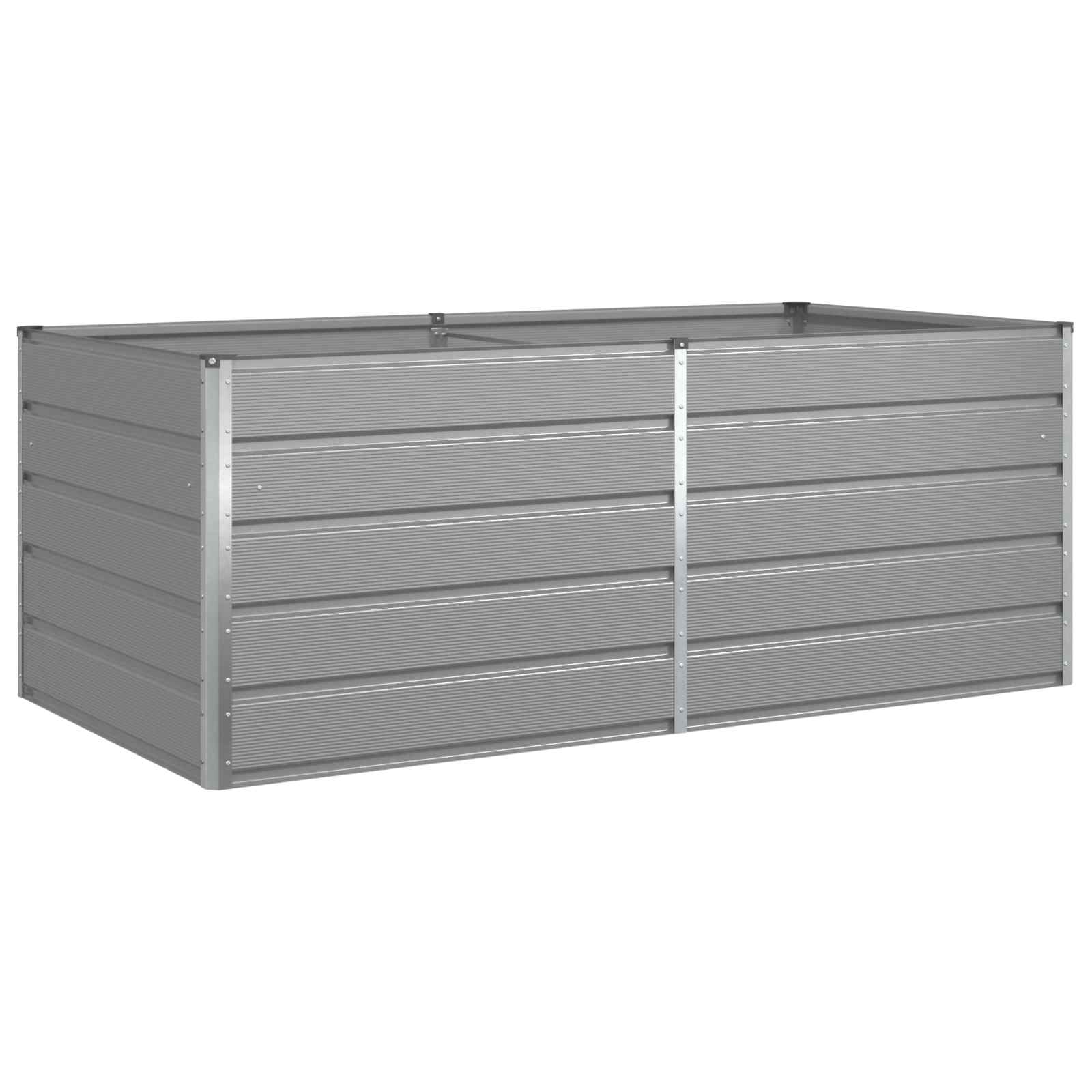 Lovelis Šviesiai pilka 195 x 100 x 75 cm Galvanizuotas plienas Lovelis Šviesiai pilka 195 x 100 x 75 cm Galvanizuotas plienas - Image 3