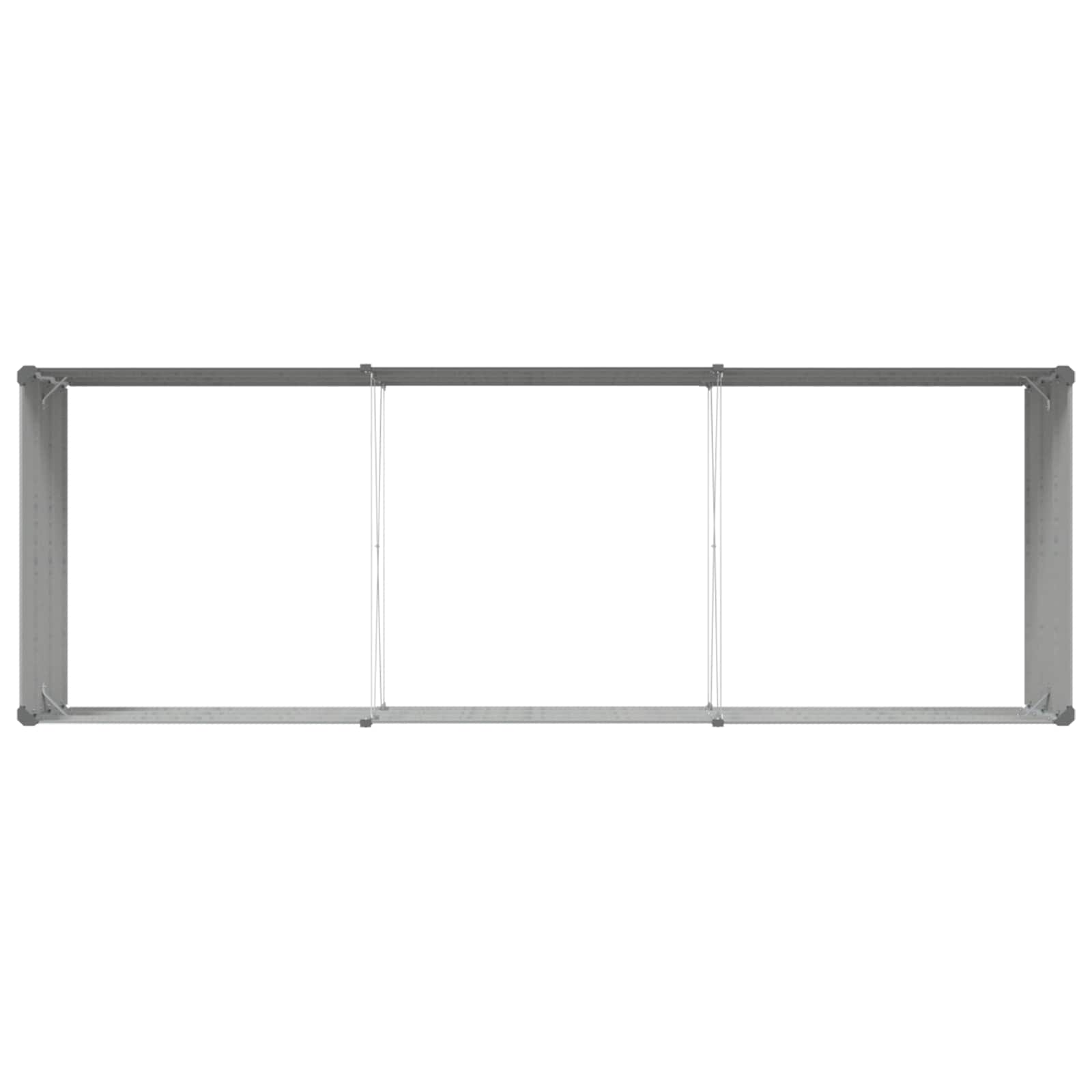 Lovelis Šviesiai pilka 290 x 100 x 45 cm Galvanizuotas plienas Lovelis Šviesiai pilka 290 x 100 x 45 cm Galvanizuotas plienas - Image 8