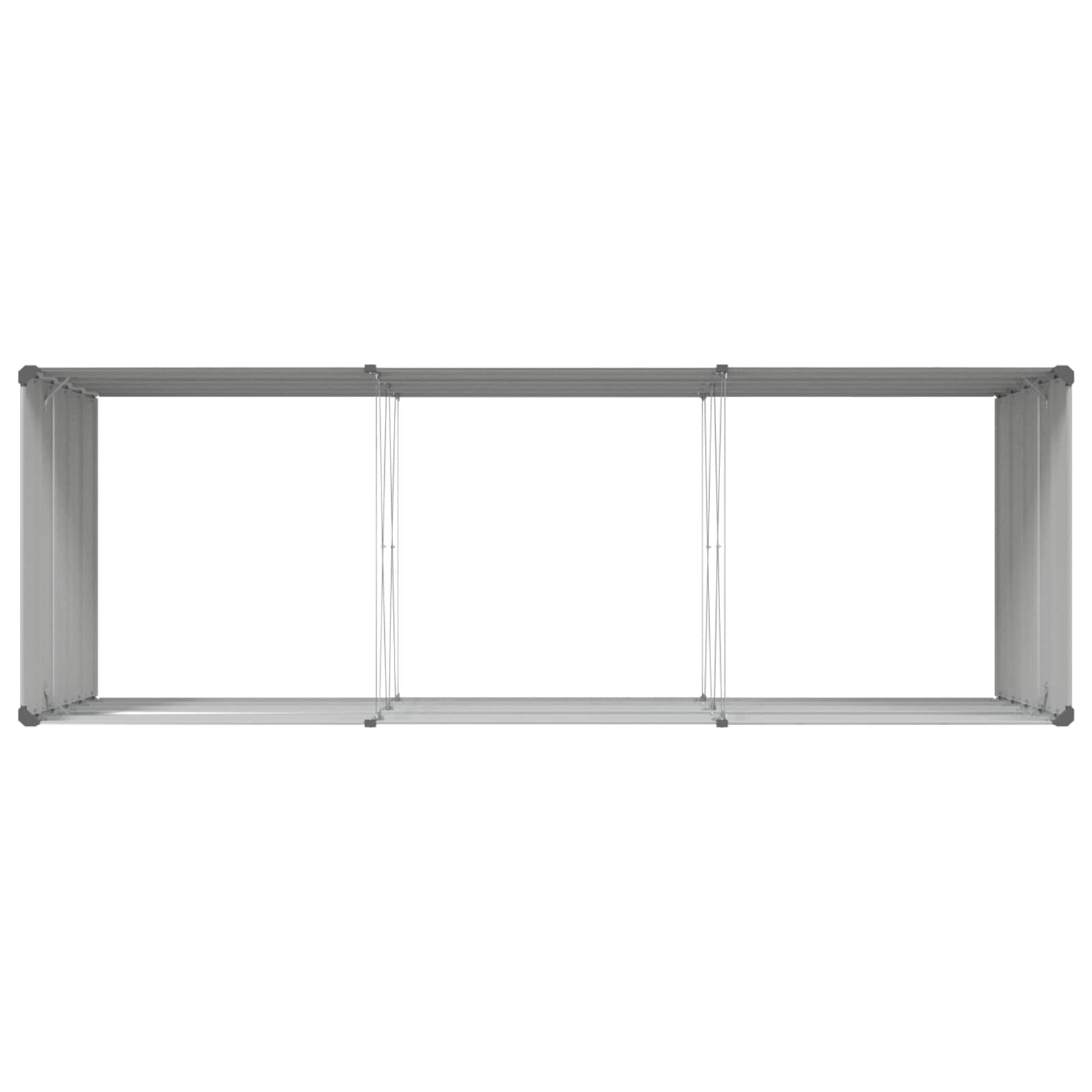 Lovelis Šviesiai pilka 290 x 100 x 75 cm Galvanizuotas plienas Lovelis Šviesiai pilka 290 x 100 x 75 cm Galvanizuotas plienas - Image 8