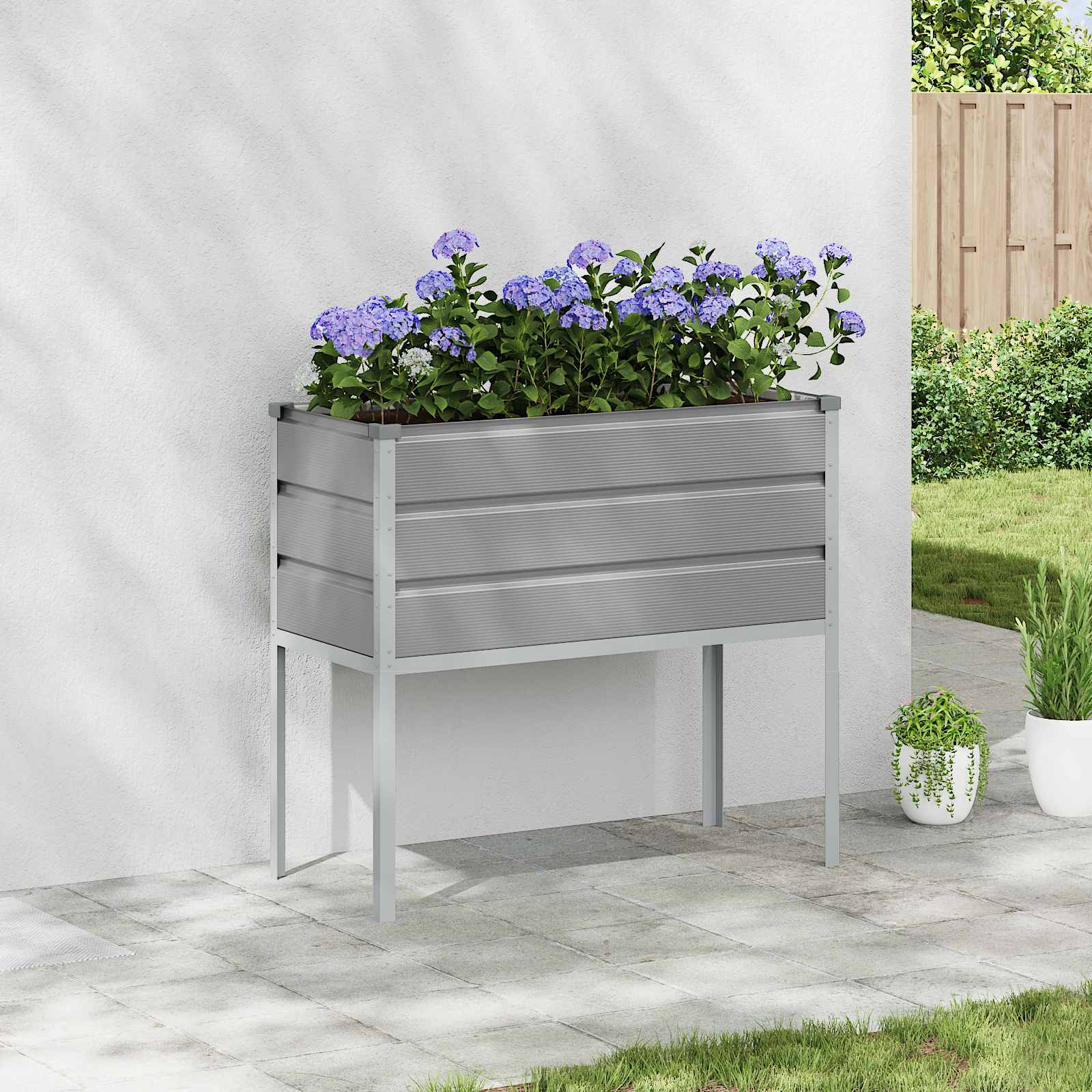 Lovelis Šviesiai pilka 100 x 45 x 90 cm Cinkuota plienas Lovelis Šviesiai pilka 100 x 45 x 90 cm Cinkuota plienas - Image 2