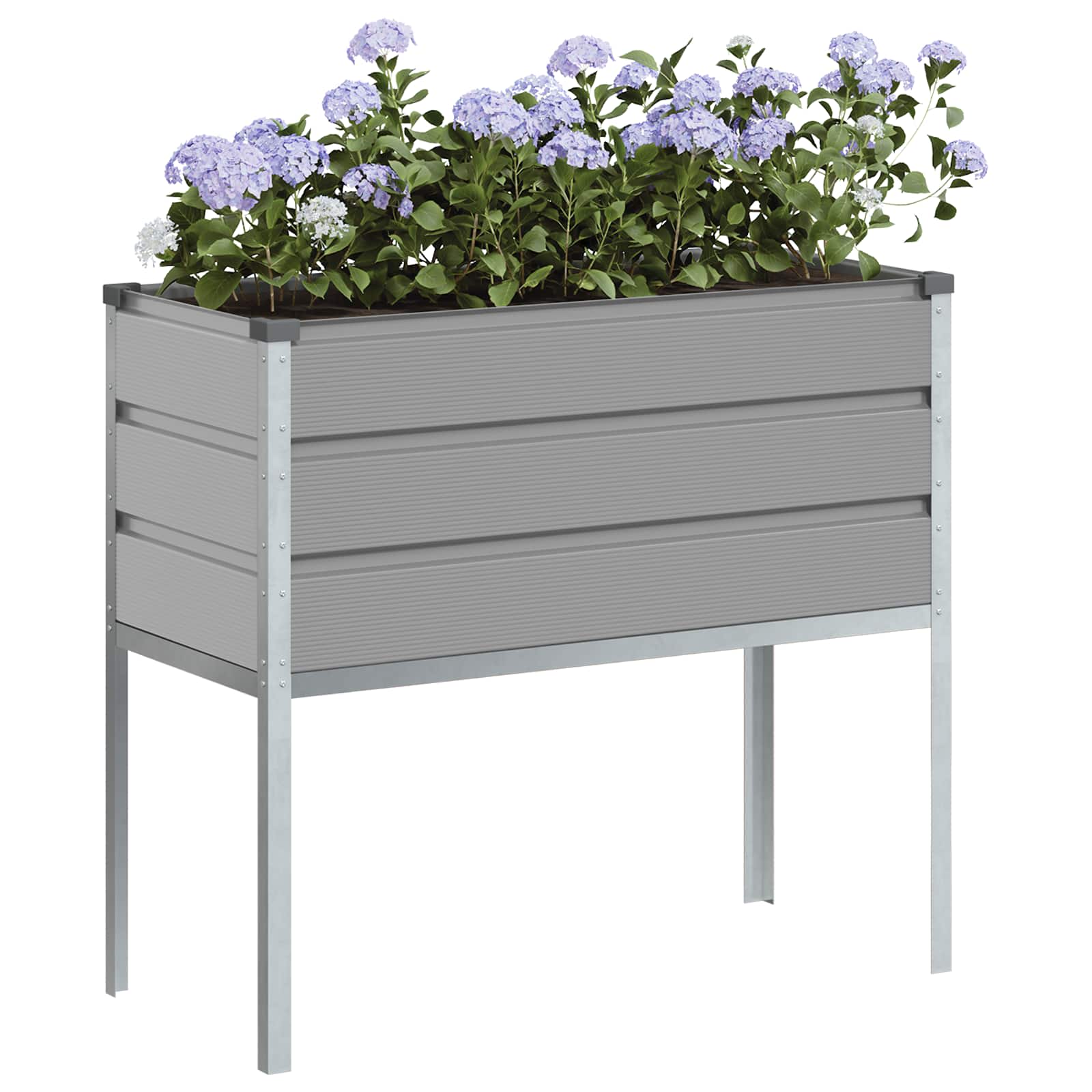 Lovelis Šviesiai pilka 100 x 45 x 90 cm Cinkuota plienas Lovelis Šviesiai pilka 100 x 45 x 90 cm Cinkuota plienas - Image 4