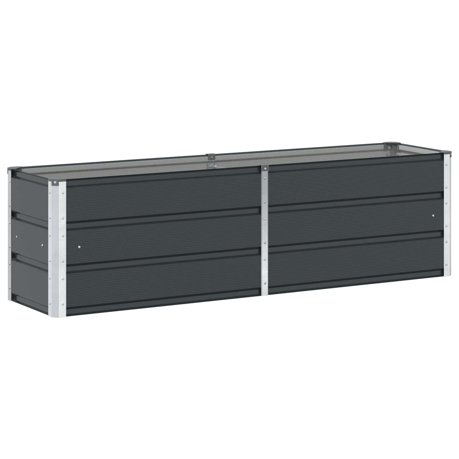 Lovelis Antracitas 160 x 40 x 45 cm Plienas Lovelis Antracitas 160 x 40 x 45 cm Plienas - Image 3