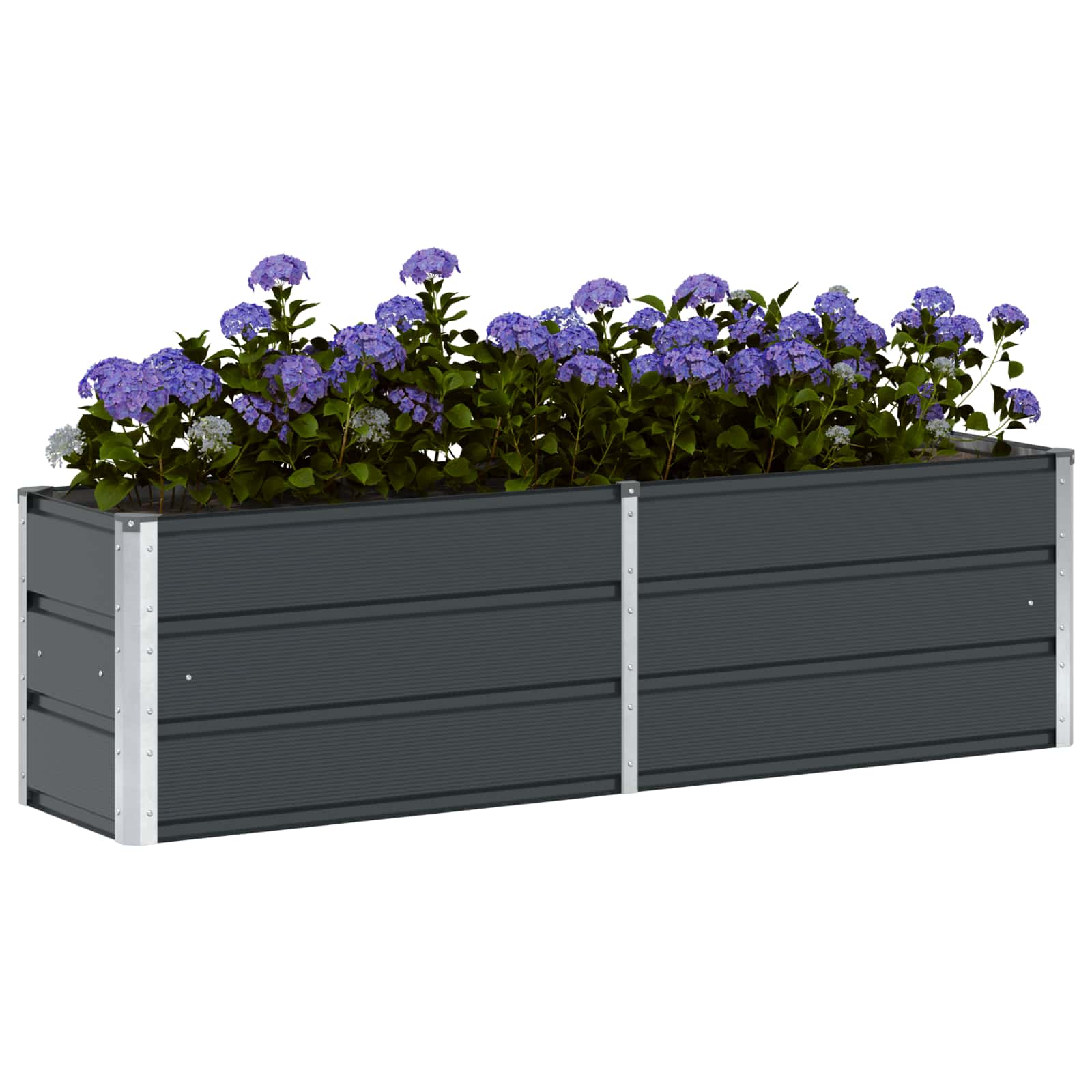Lovelis Antracitas 160 x 40 x 45 cm Plienas Lovelis Antracitas 160 x 40 x 45 cm Plienas - Image 4