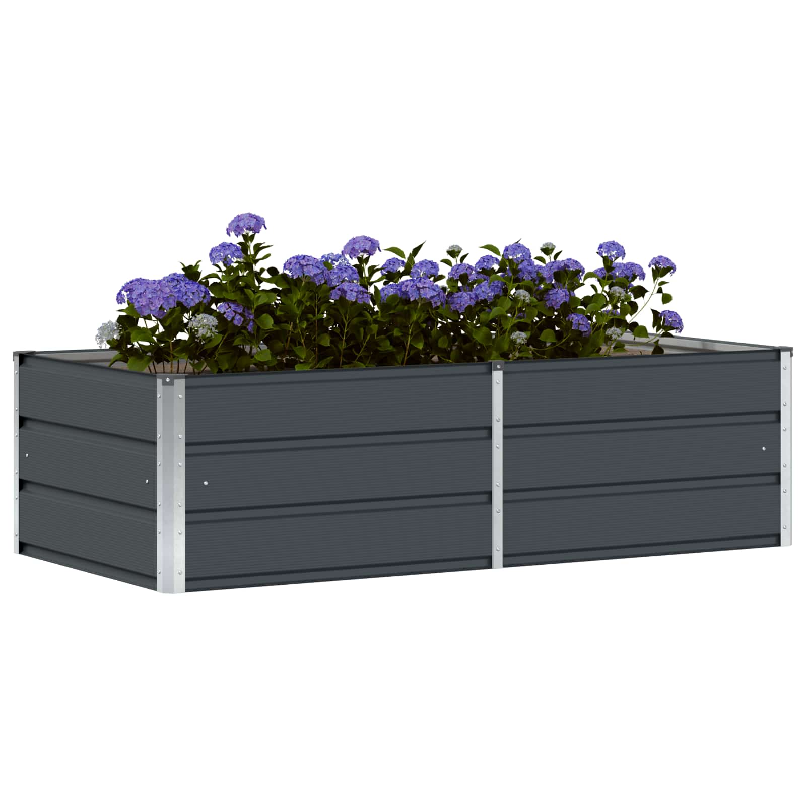 Lovelis Antracitas 160 x 80 x 45 cm Plienas Lovelis Antracitas 160 x 80 x 45 cm Plienas - Image 4