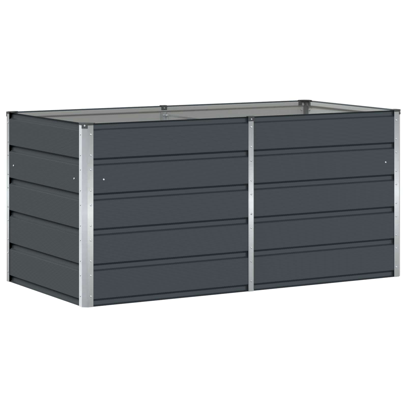 Lovelis Antracitas 160 x 80 x 75 cm Plienas Lovelis Antracitas 160 x 80 x 75 cm Plienas - Image 3