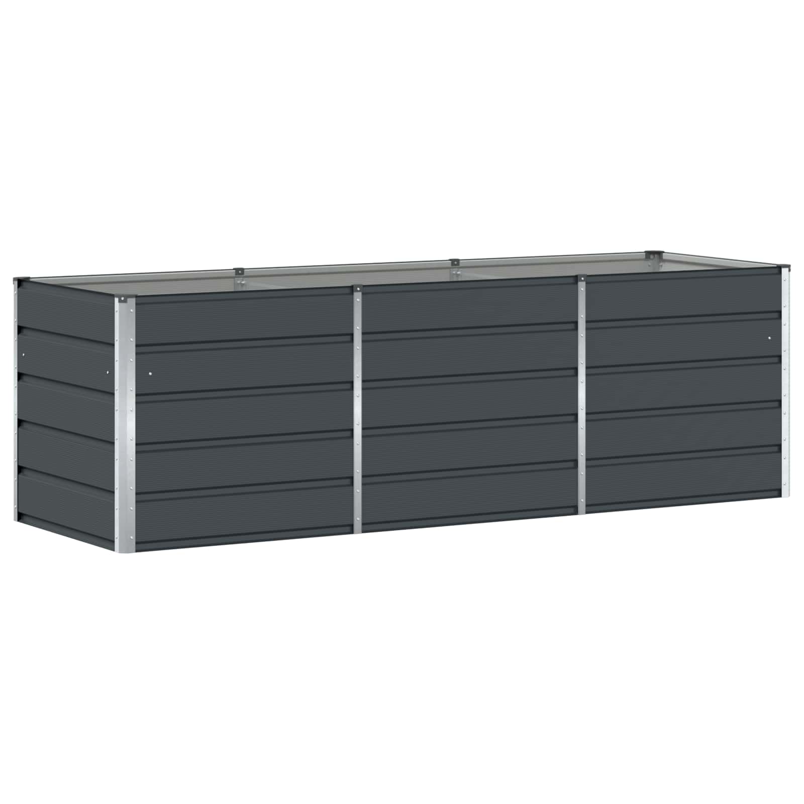 Lovelis Antracitas 240 x 80 x 75 cm Plienas Lovelis Antracitas 240 x 80 x 75 cm Plienas - Image 3