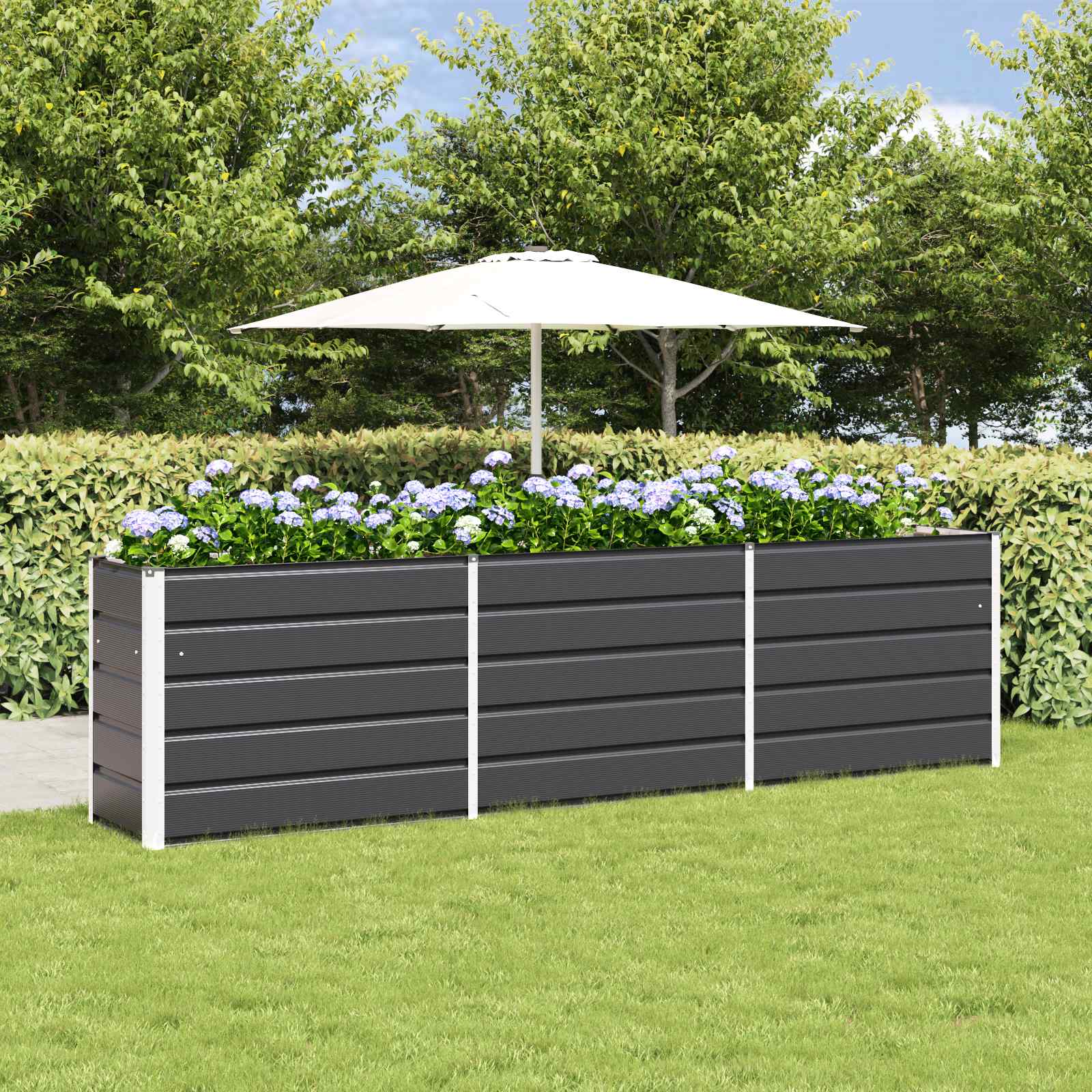 Lovelis Antracitas 290 x 50 x 75 cm Cinkuota plienas Lovelis Antracitas 290 x 50 x 75 cm Cinkuota plienas - Image 2