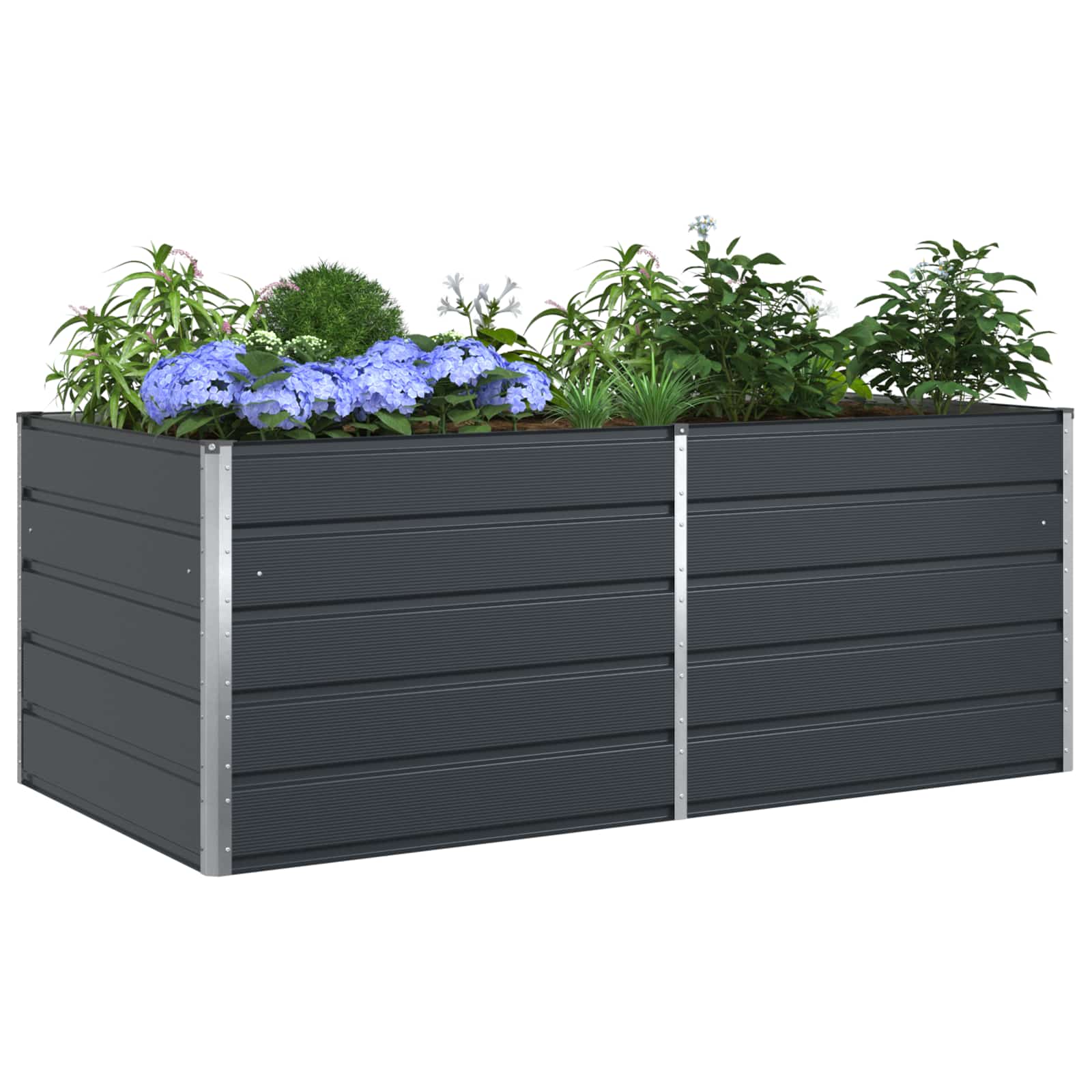 Lovelis Antracito 195 x 100 x 75 cm Galvanizuotas plienas Lovelis Antracito 195 x 100 x 75 cm Galvanizuotas plienas - Image 4