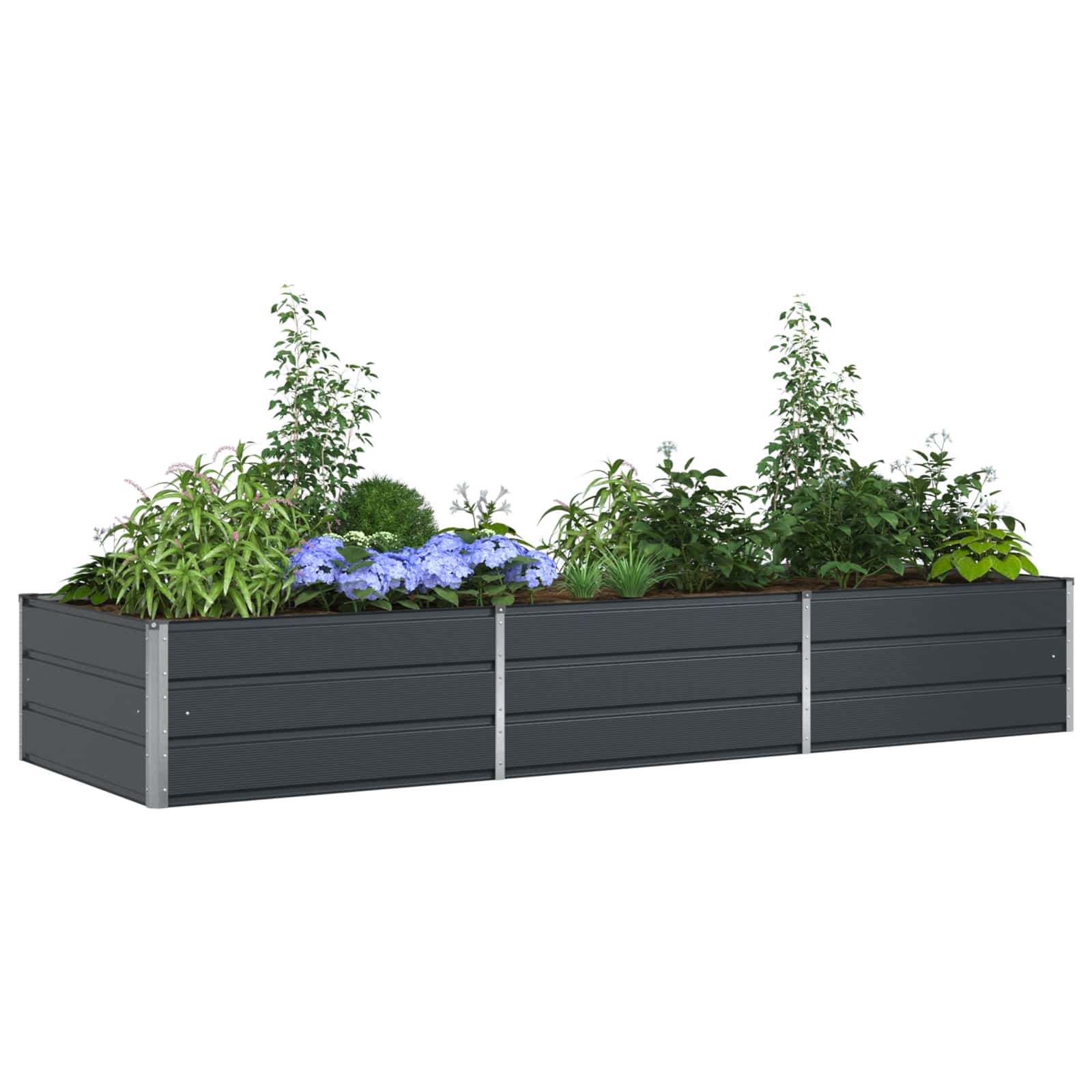 Lovelis Antracito 290 x 100 x 45 cm Galvanizuotas plienas Lovelis Antracito 290 x 100 x 45 cm Galvanizuotas plienas - Image 4