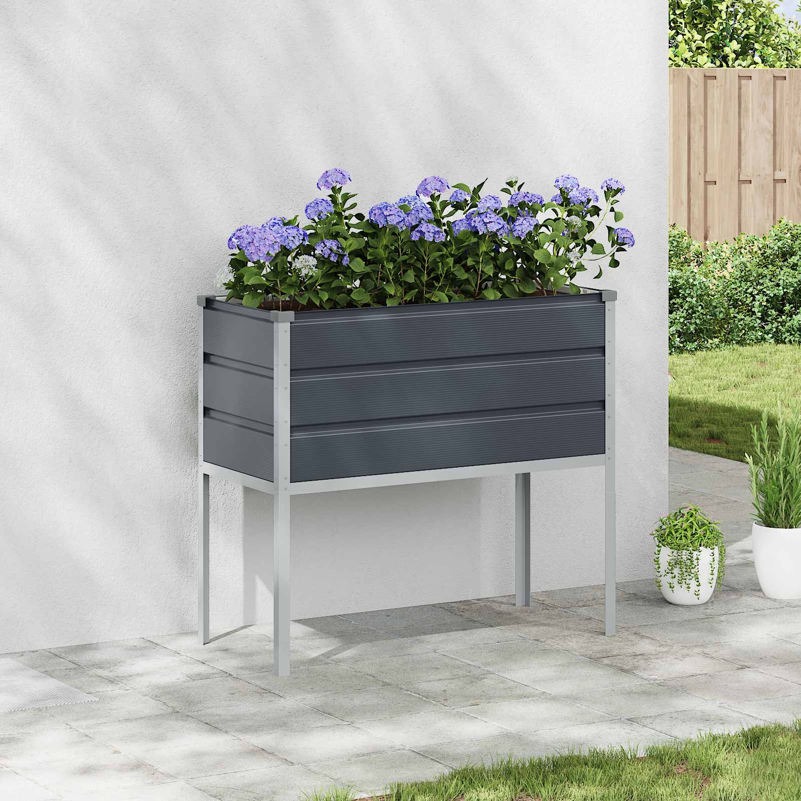 Lovelis Antracitas 100 x 45 x 90 cm Cinkuota plienas Lovelis Antracitas 100 x 45 x 90 cm Cinkuota plienas - Image 2