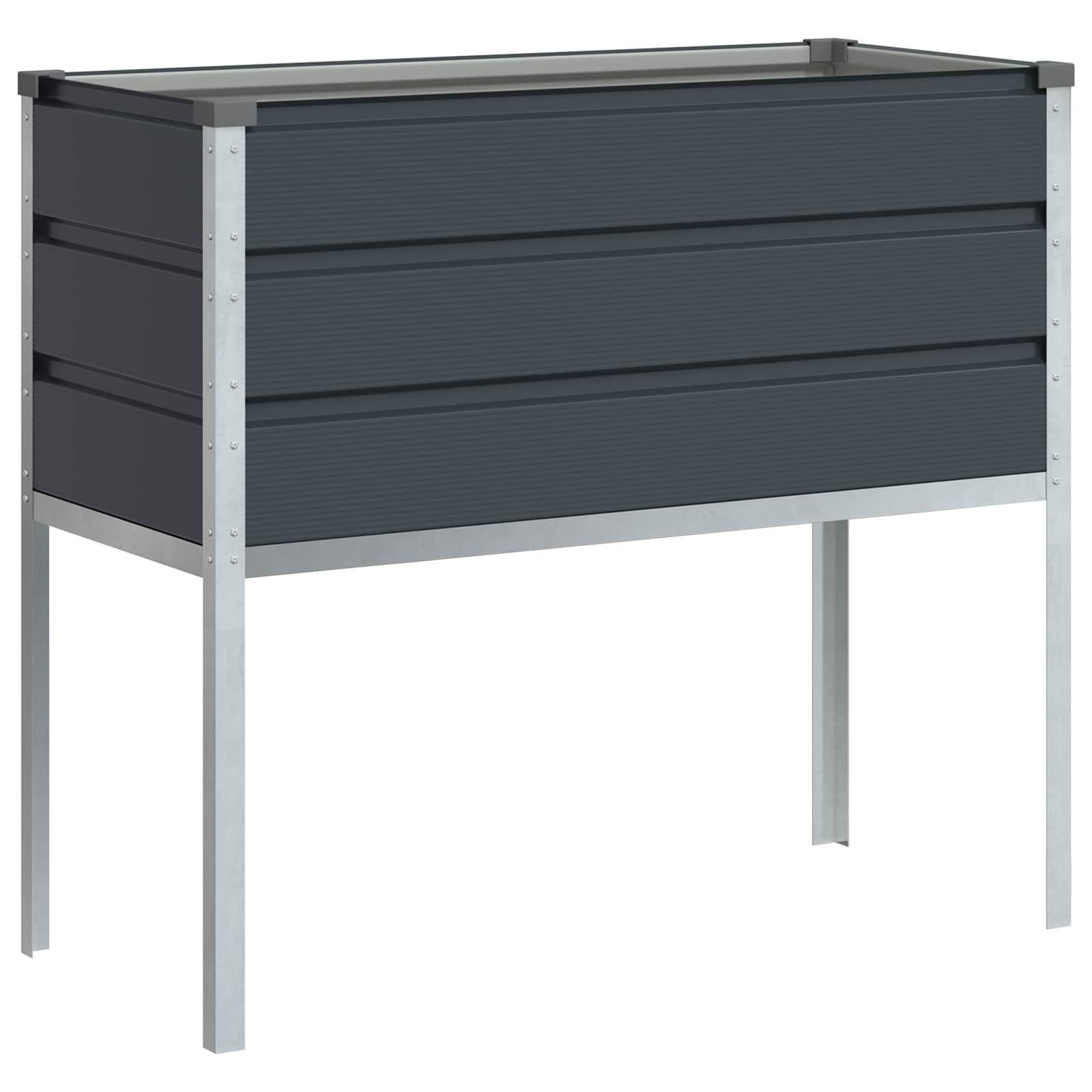Lovelis Antracitas 100 x 45 x 90 cm Cinkuota plienas Lovelis Antracitas 100 x 45 x 90 cm Cinkuota plienas - Image 7