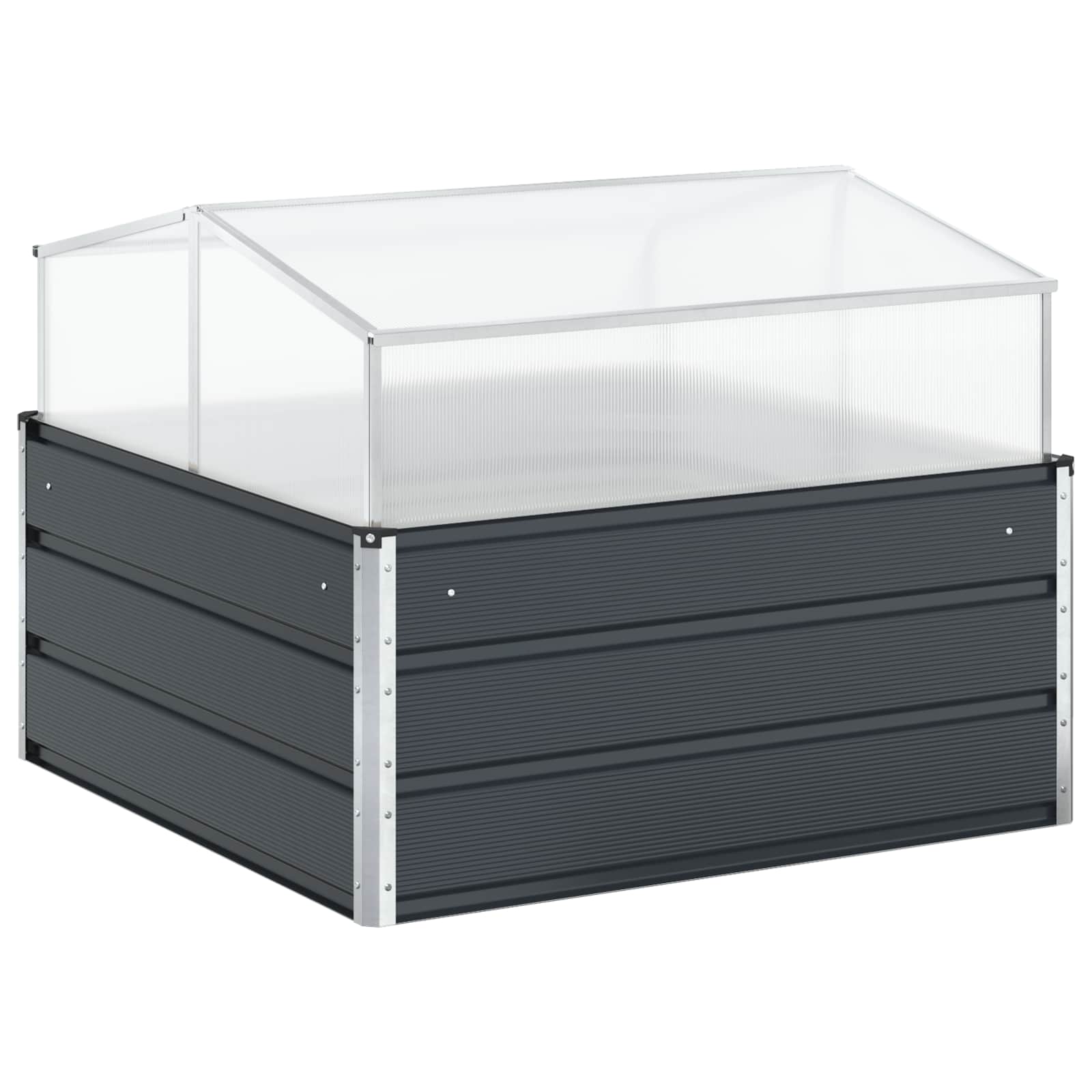 Lovelis Antracito 100 x 100 x 77 cm Galvanizuotas plienas Lovelis Antracito 100 x 100 x 77 cm Galvanizuotas plienas - Image 7
