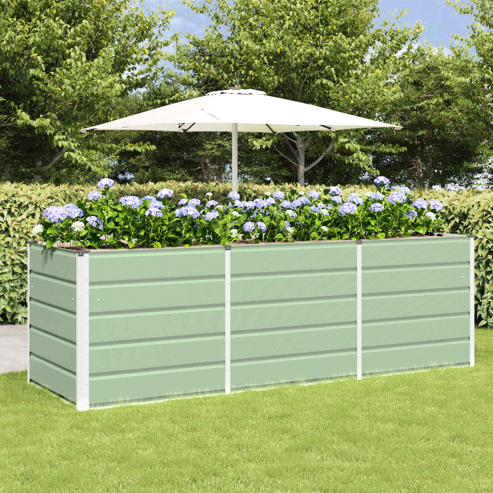 Lovelis Žalia 240 x 80 x 75 cm Plienas Lovelis Žalia 240 x 80 x 75 cm Plienas - Image 2