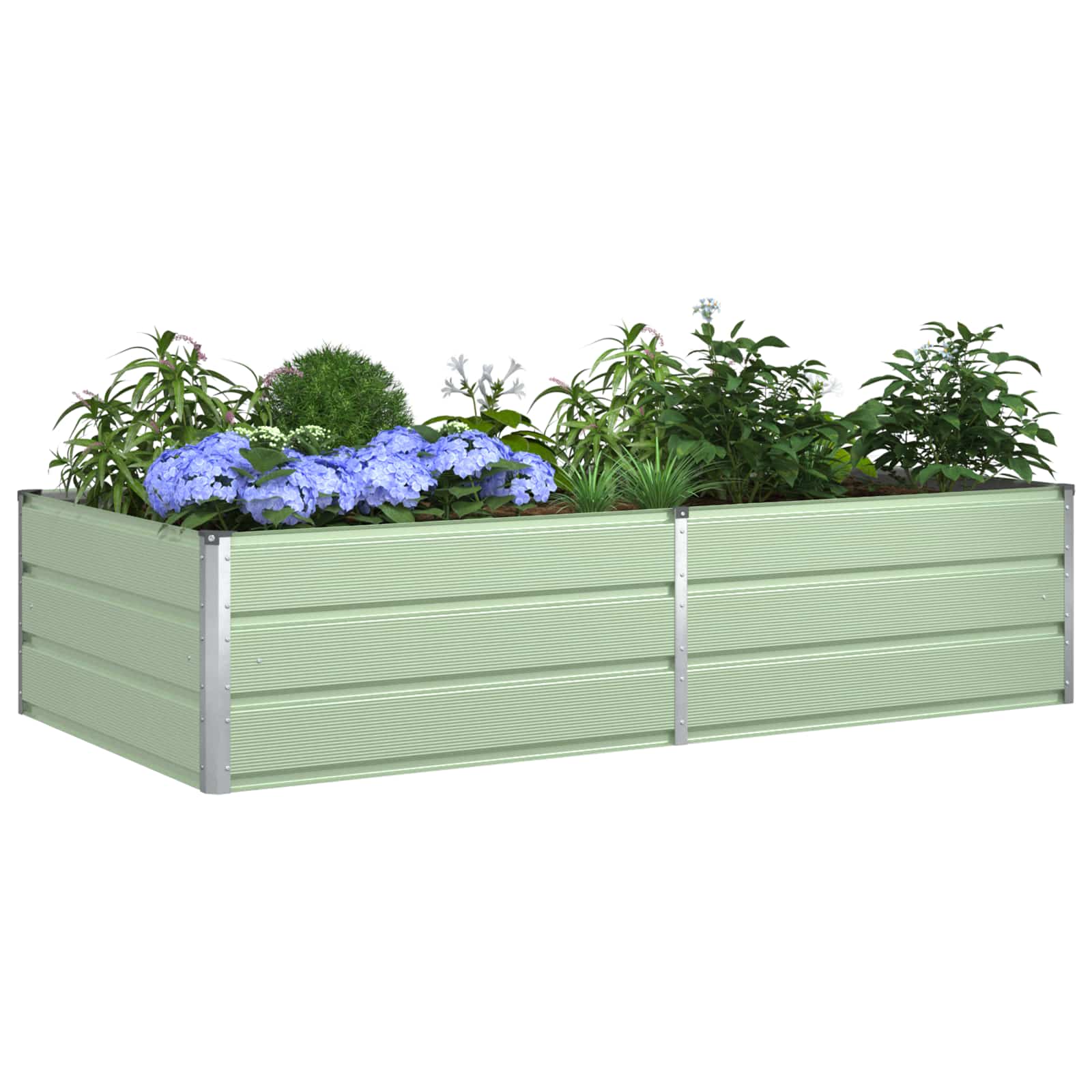 Lovelis Pastelinė žalia 195 x 100 x 45 cm Galvanizuotas plienas Lovelis Pastelinė žalia 195 x 100 x 45 cm Galvanizuotas plienas - Image 4