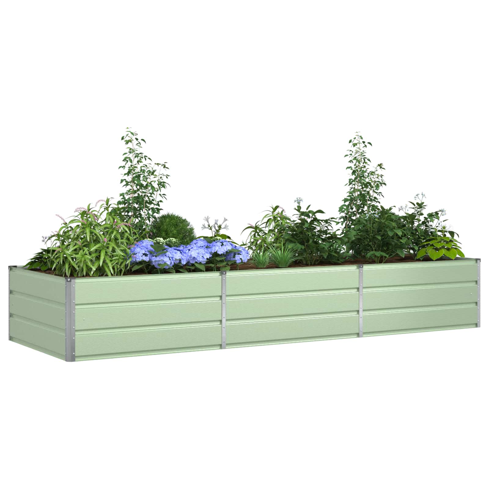 Lovelis Pastelinė žalia 290 x 100 x 45 cm Galvanizuotas plienas Lovelis Pastelinė žalia 290 x 100 x 45 cm Galvanizuotas plienas - Image 4