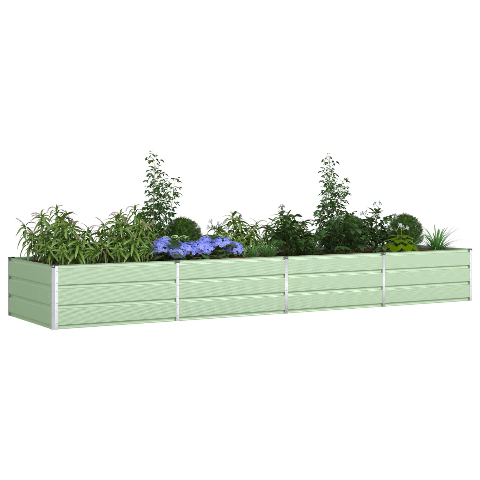 Lovelis Pastelinė žalia 385 x 100 x 45 cm Galvanizuotas plienas Lovelis Pastelinė žalia 385 x 100 x 45 cm Galvanizuotas plienas - Image 4