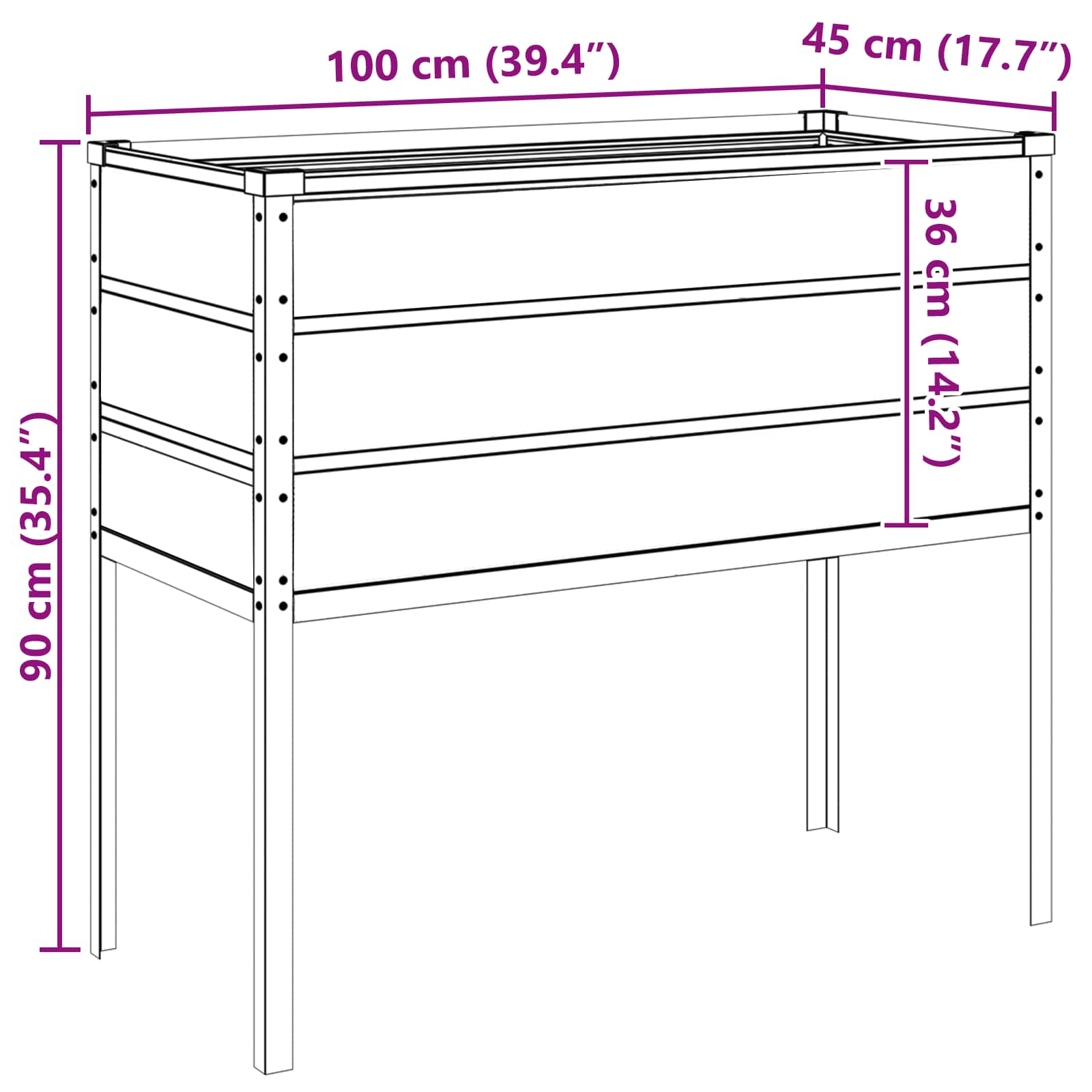 Lovelis Palenkinta Žalia 100 x 45 x 90 cm Cinkuota plienas Lovelis Palenkinta Žalia 100 x 45 x 90 cm Cinkuota plienas