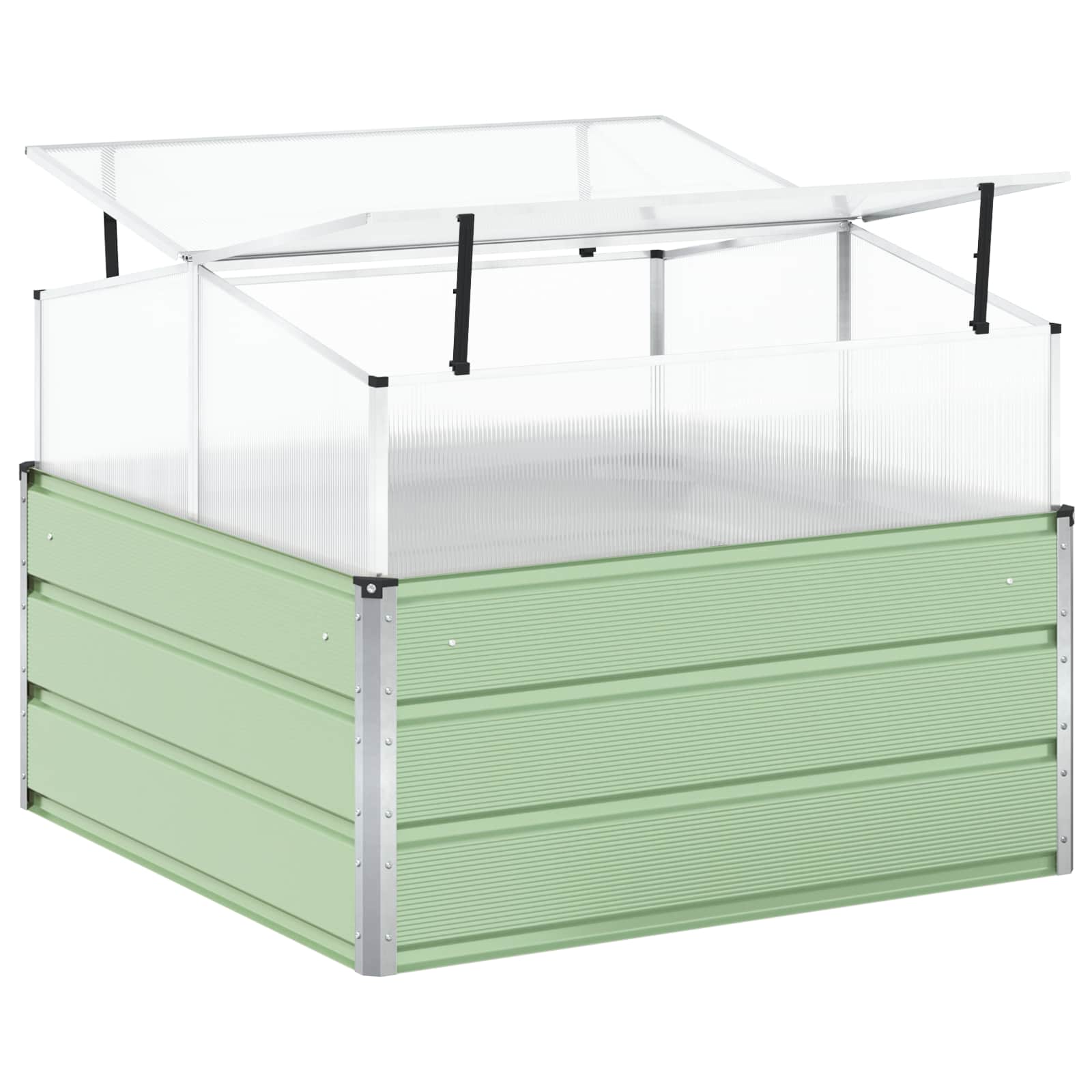 Lovelis Pastelinė žalia 100 x 100 x 77 cm Galvanizuotas plienas Lovelis Pastelinė žalia 100 x 100 x 77 cm Galvanizuotas plienas - Image 9