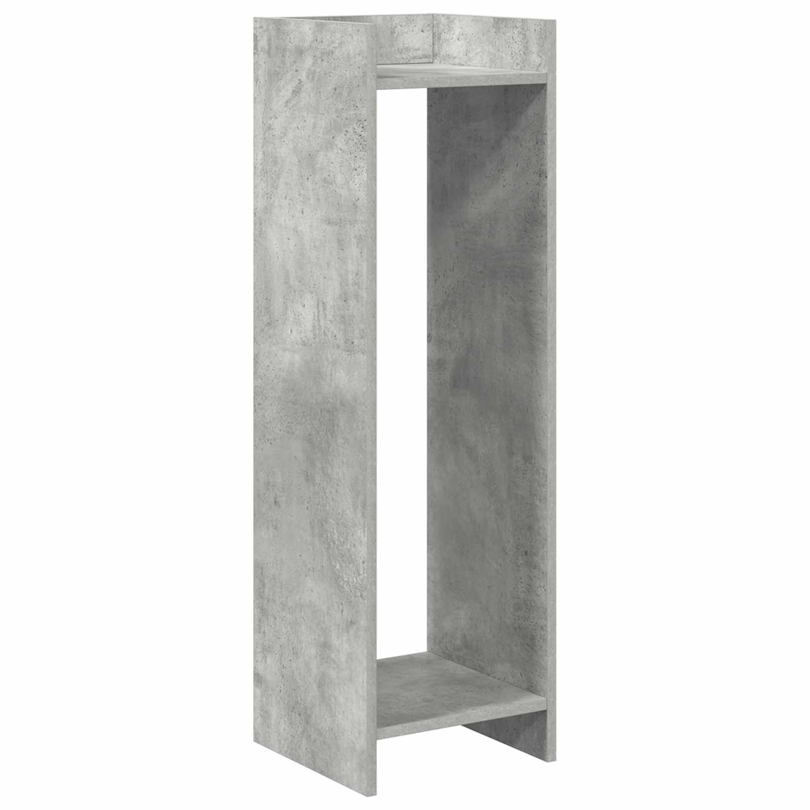Augalų stovas Betono pilka 30 x 30 x 100 cm Apdirbta mediena Augalų stovas Betono pilka 30 x 30 x 100 cm Apdirbta mediena - Image 4