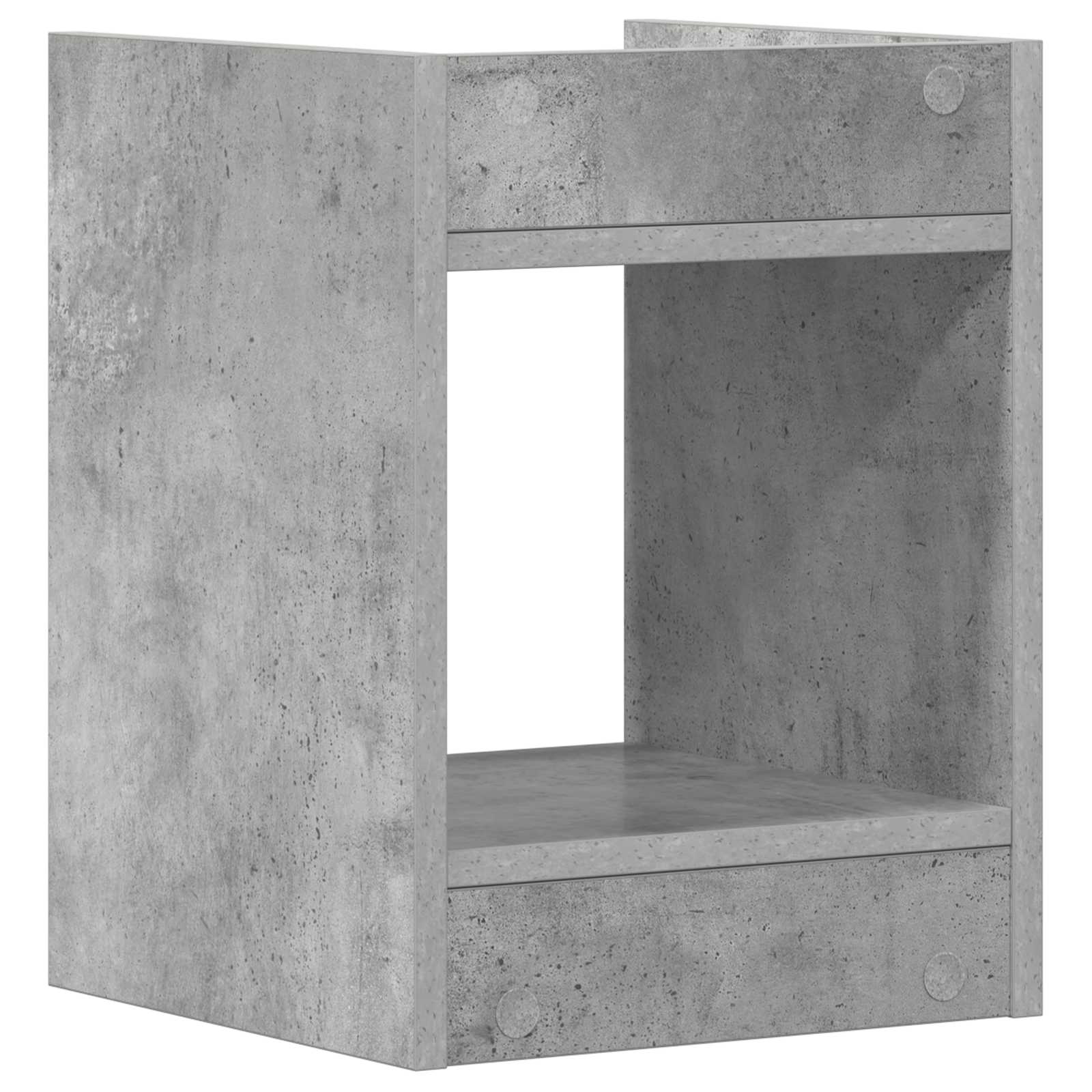 Augalų stovas Betono pilka 30 x 30 x 40 cm Apdirbta mediena Augalų stovas Betono pilka 30 x 30 x 40 cm Apdirbta mediena - Image 9