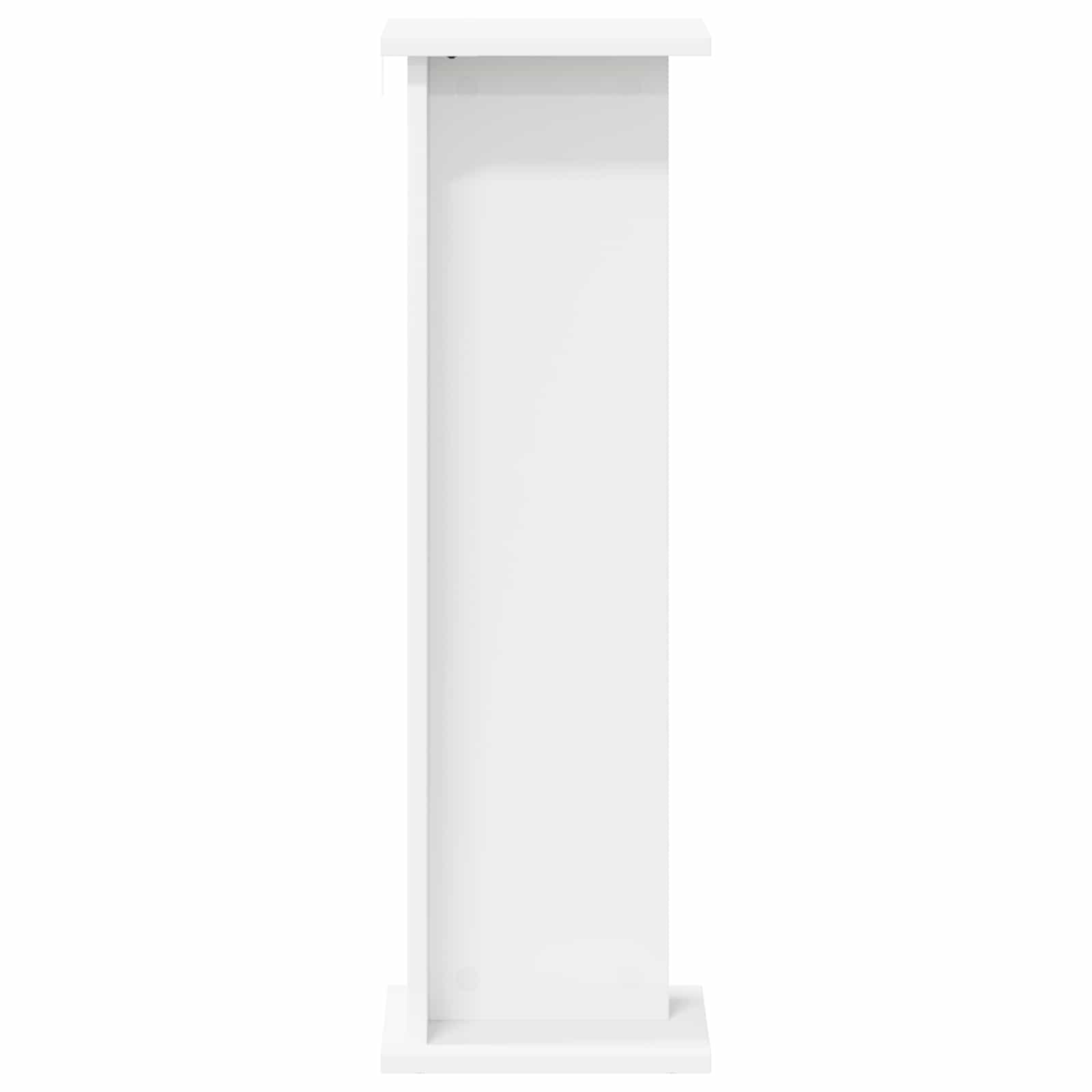 Augalų stovas 2 vnt. Balta 25 x 25,5 x 80,5 cm Apdirbta mediena Augalų stovas 2 vnt. Balta 25 x 25,5 x 80,5 cm Apdirbta mediena - Image 9