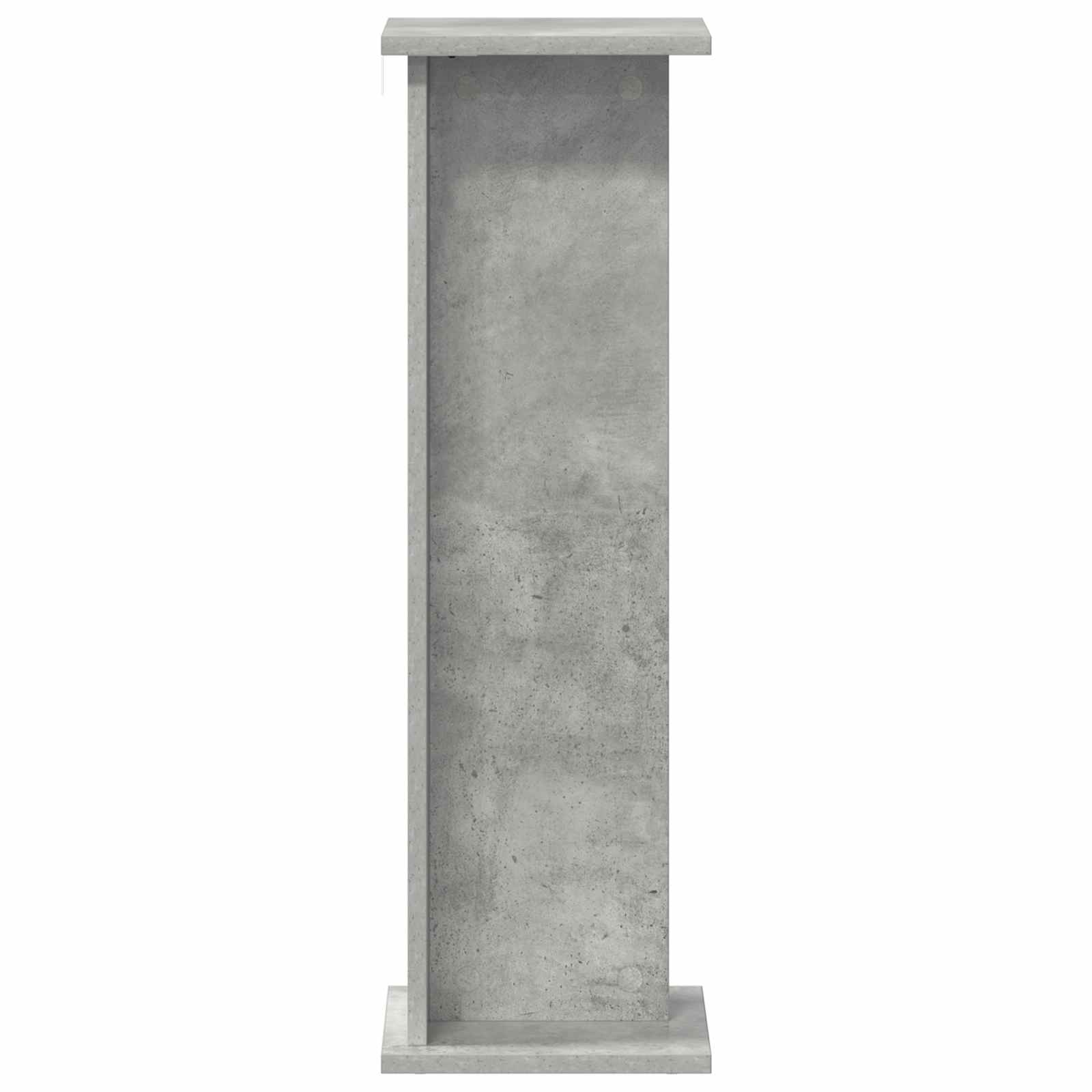 Augalų stovas Betono pilka 25 x 25,5 x 80,5 cm Apdirbta mediena Augalų stovas Betono pilka 25 x 25,5 x 80,5 cm Apdirbta mediena - Image 8