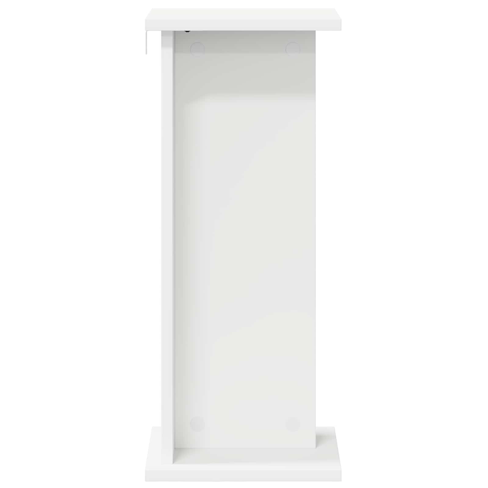 Augalų stovas 2 vnt. Balta 25 x 25,5 x 60,5 cm Apdirbta mediena Augalų stovas 2 vnt. Balta 25 x 25,5 x 60,5 cm Apdirbta mediena - Image 9