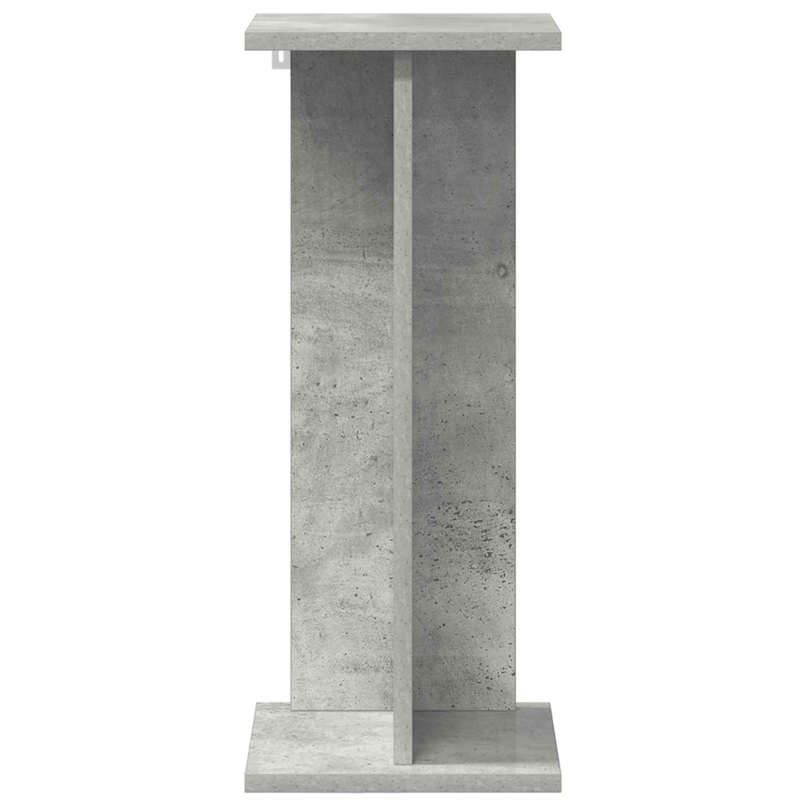 Augalų stovas Betono pilka 25 x 25,5 x 60,5 cm Apdirbta mediena Augalų stovas Betono pilka 25 x 25,5 x 60,5 cm Apdirbta mediena - Image 7